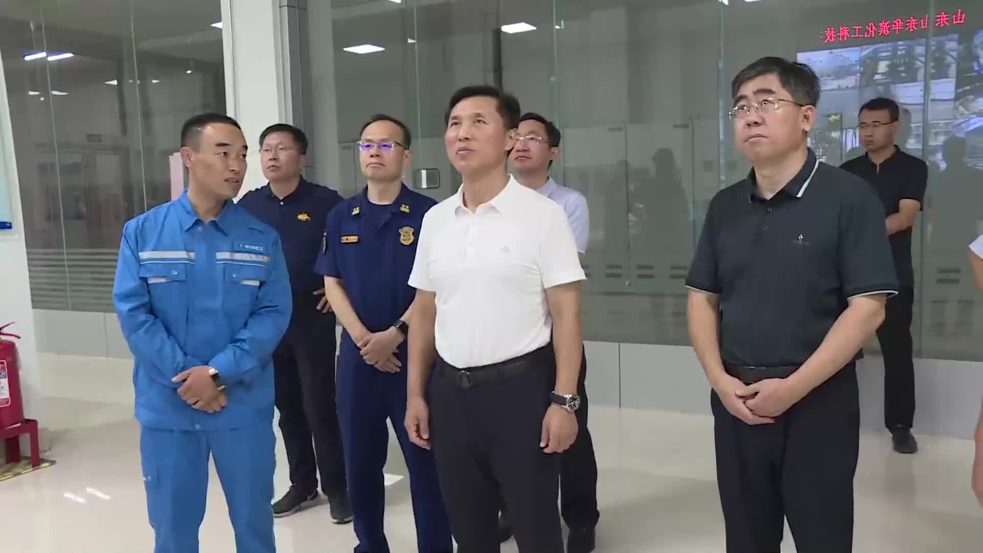 东营市副市长边志伟到垦利区东营港经济开发区督导检查防汛备汛和安全