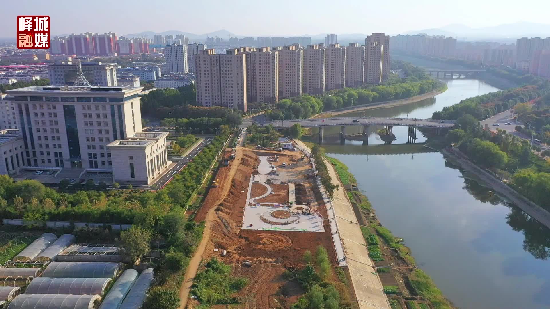 峄城大沙河省级美丽示范河湖项目