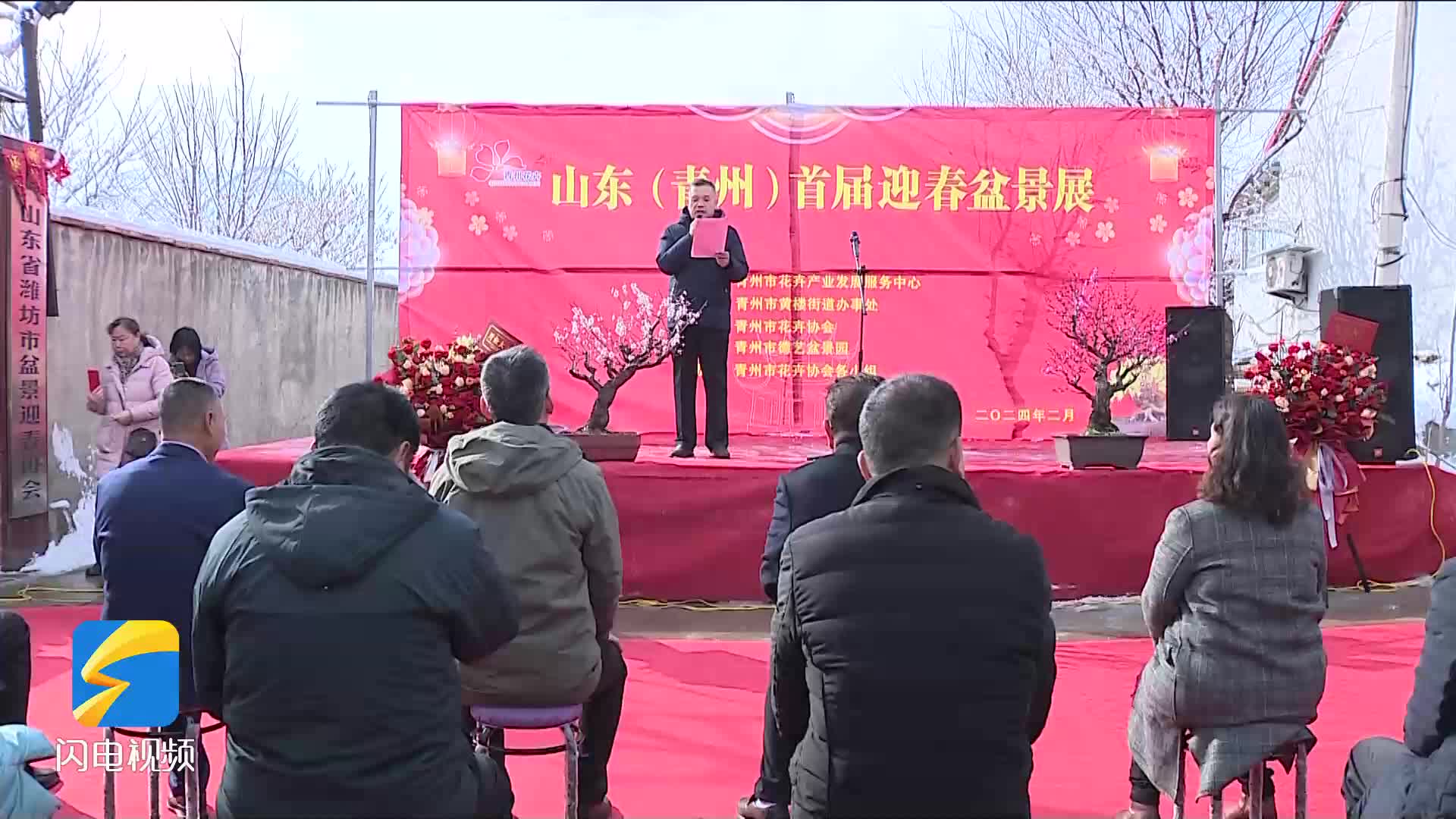 潍坊青州山东青州首届迎春盆景展开展