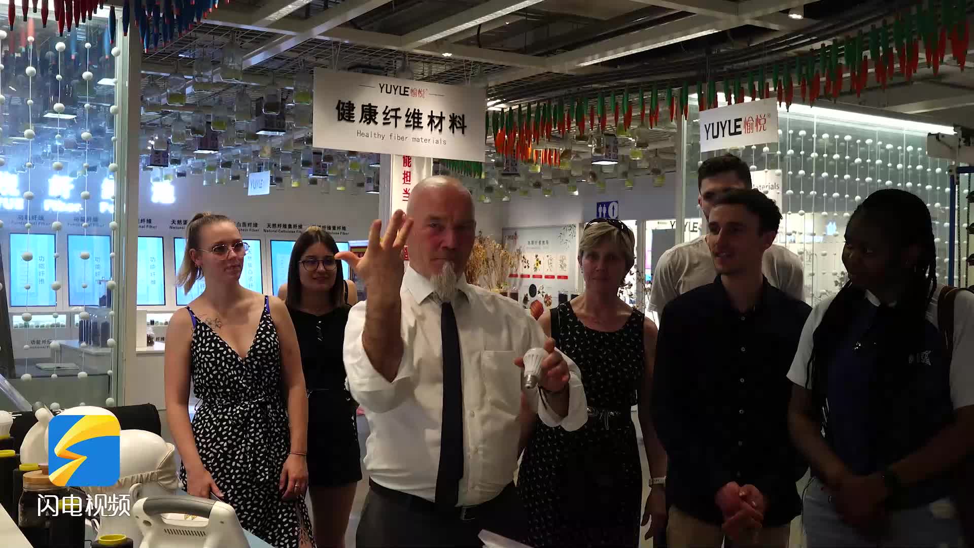 法國教授來濱州參觀 對未來期待更多的合作交流