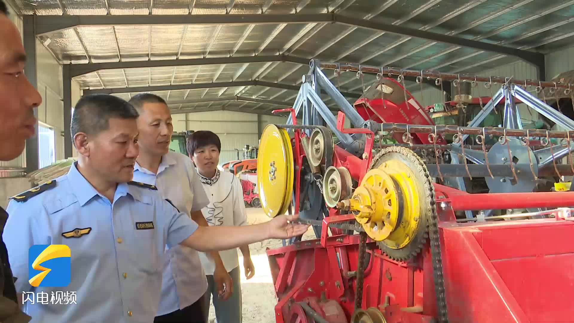 濱州無棣：抓好農(nóng)機(jī)安全檢查?為“三夏”生產(chǎn)保駕護(hù)航
