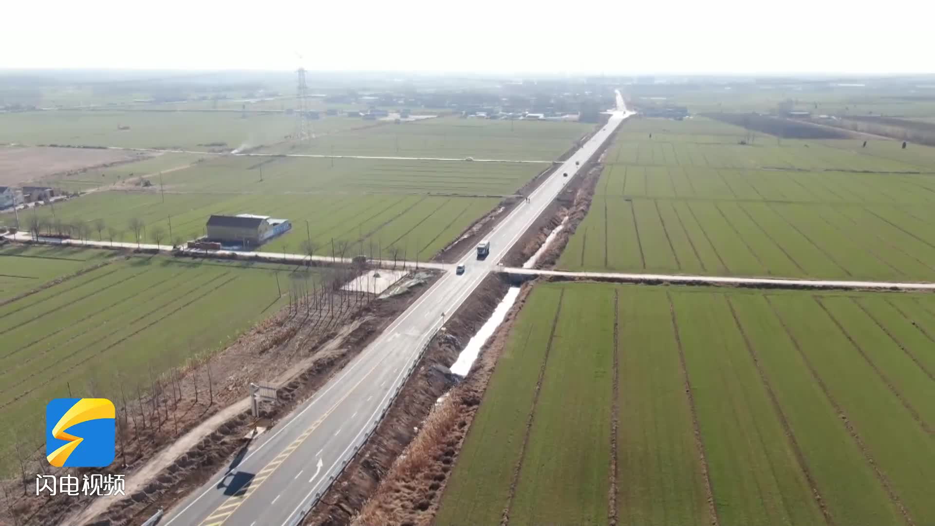 濱州：高商高速大年陳連接線正式通車