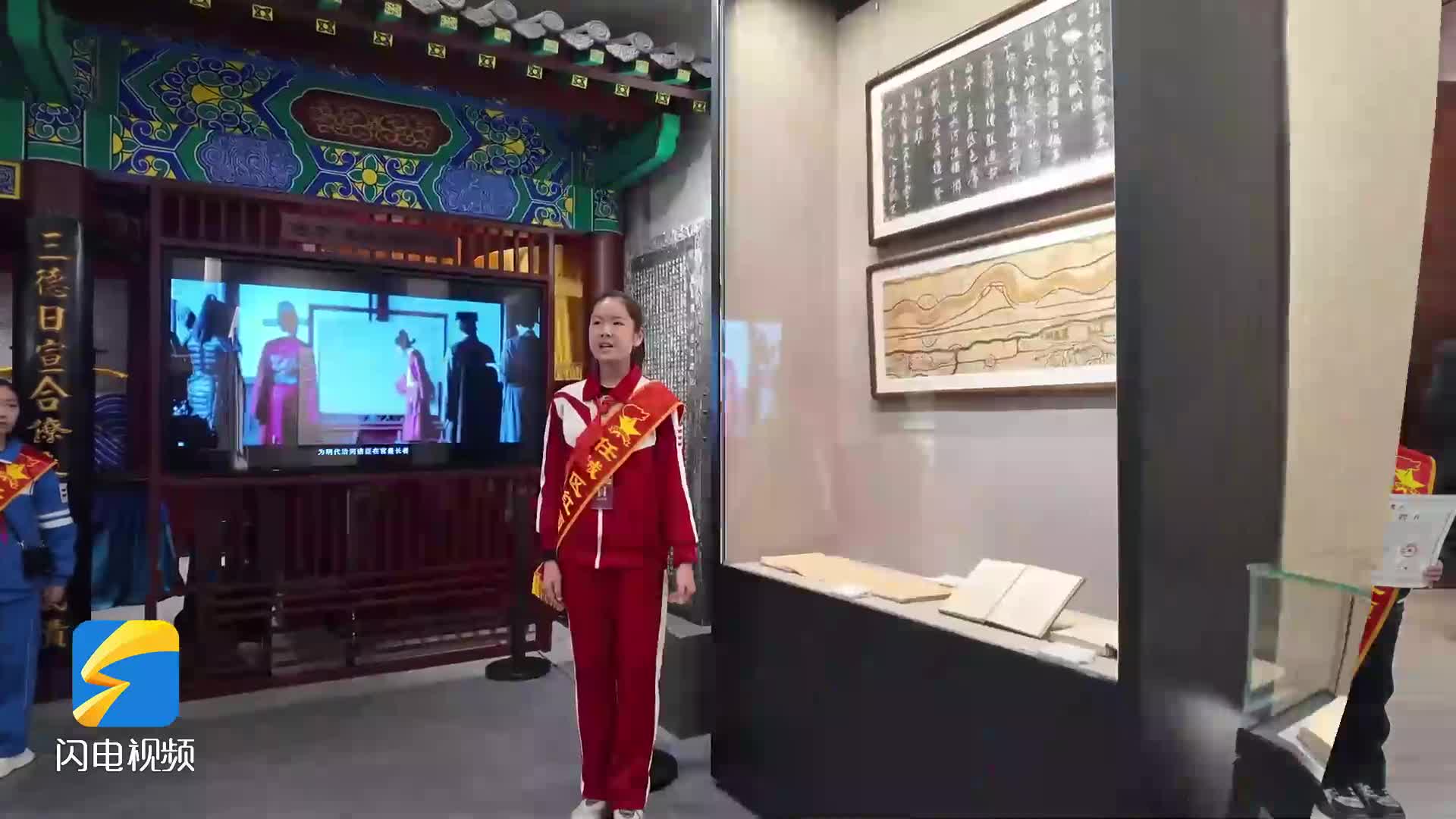 红领巾讲解员上岗 济宁运河文化传承有了新力量
