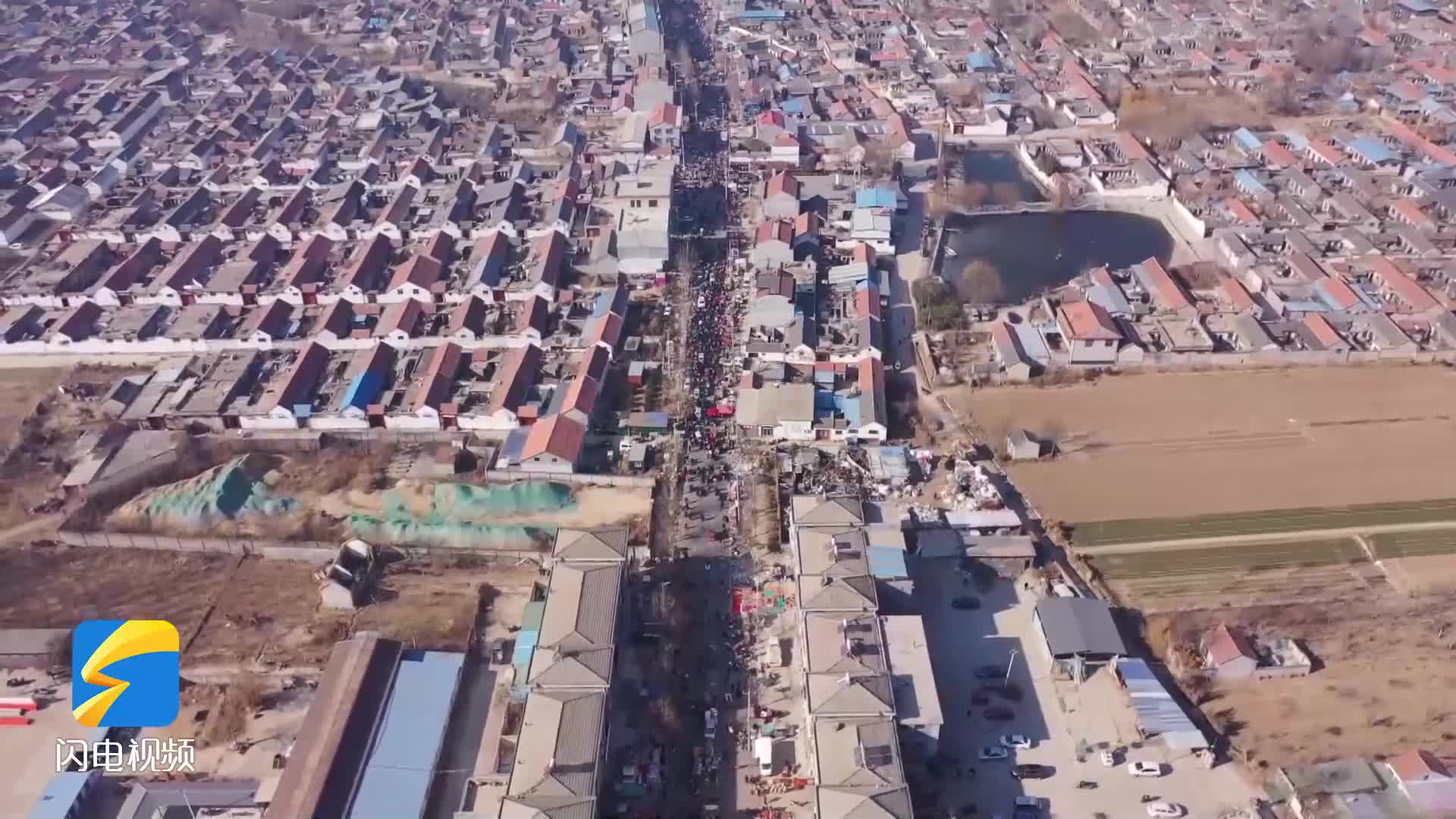 泰安市岱岳区山口镇:逛"黄河大集" 享"人间烟火"