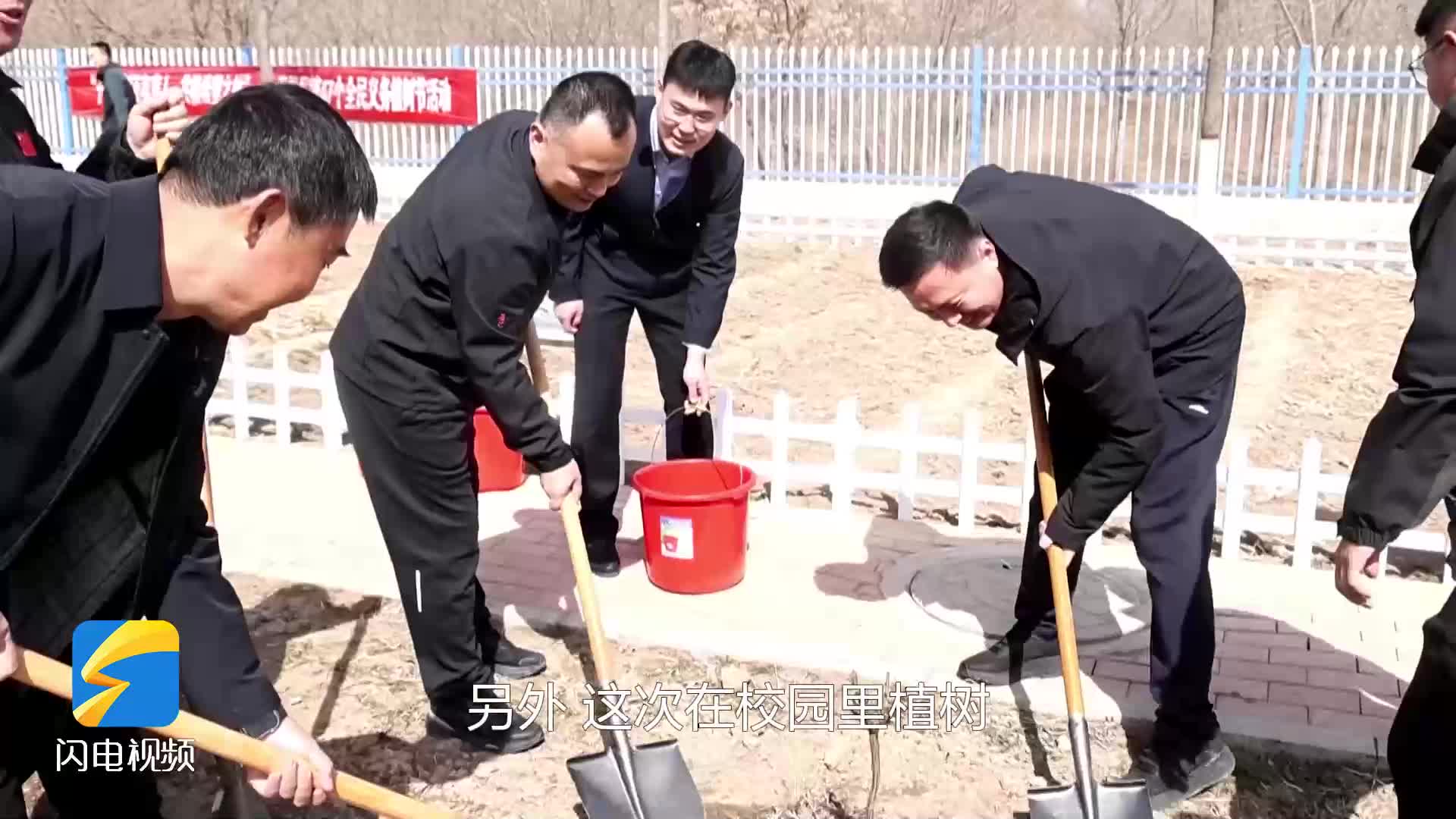 無棣：全民義務植樹?增添春天新綠