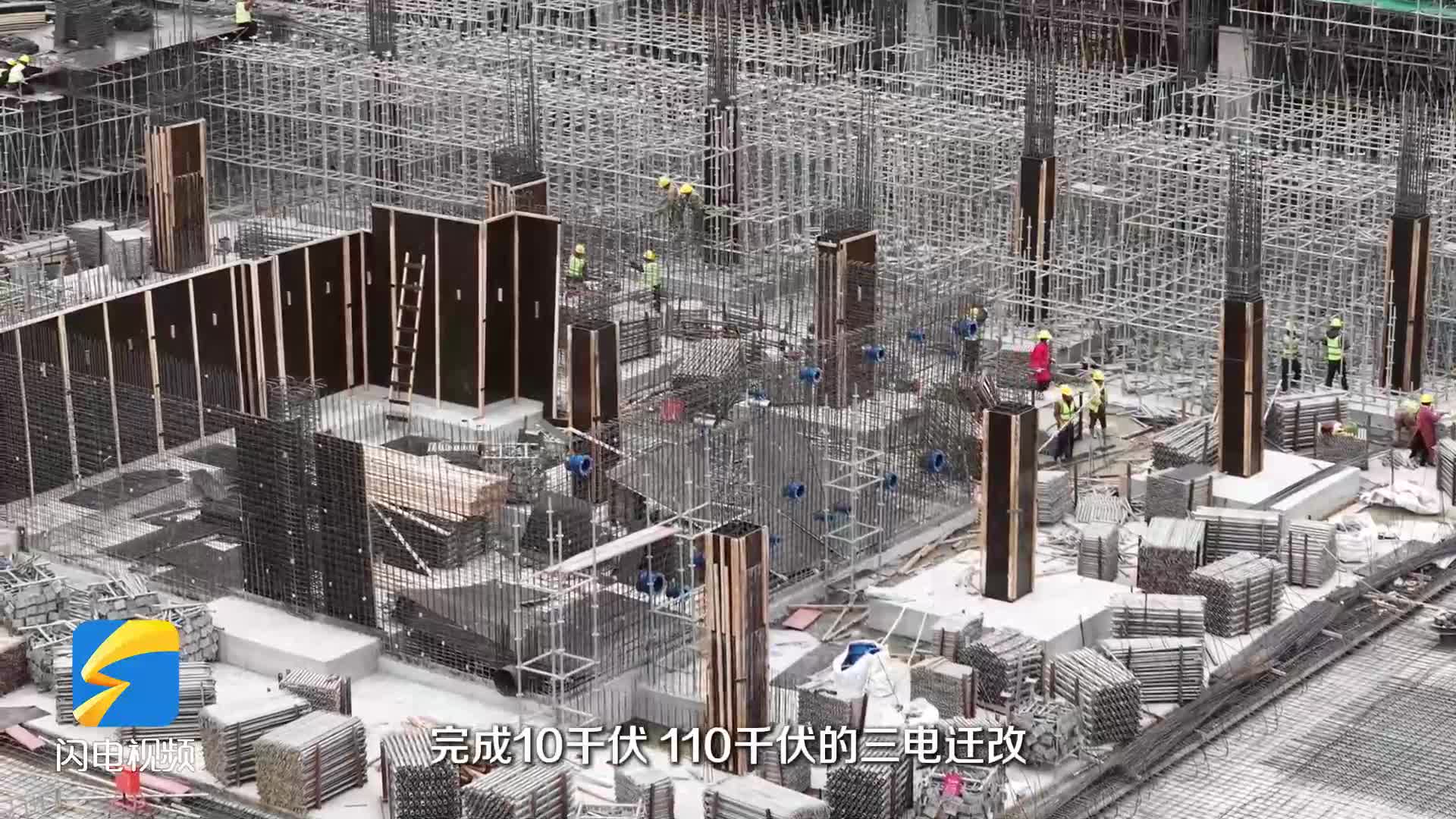 济宁梁山：雄商高铁梁山站建设跑出“加速度” 首季迎来开门红