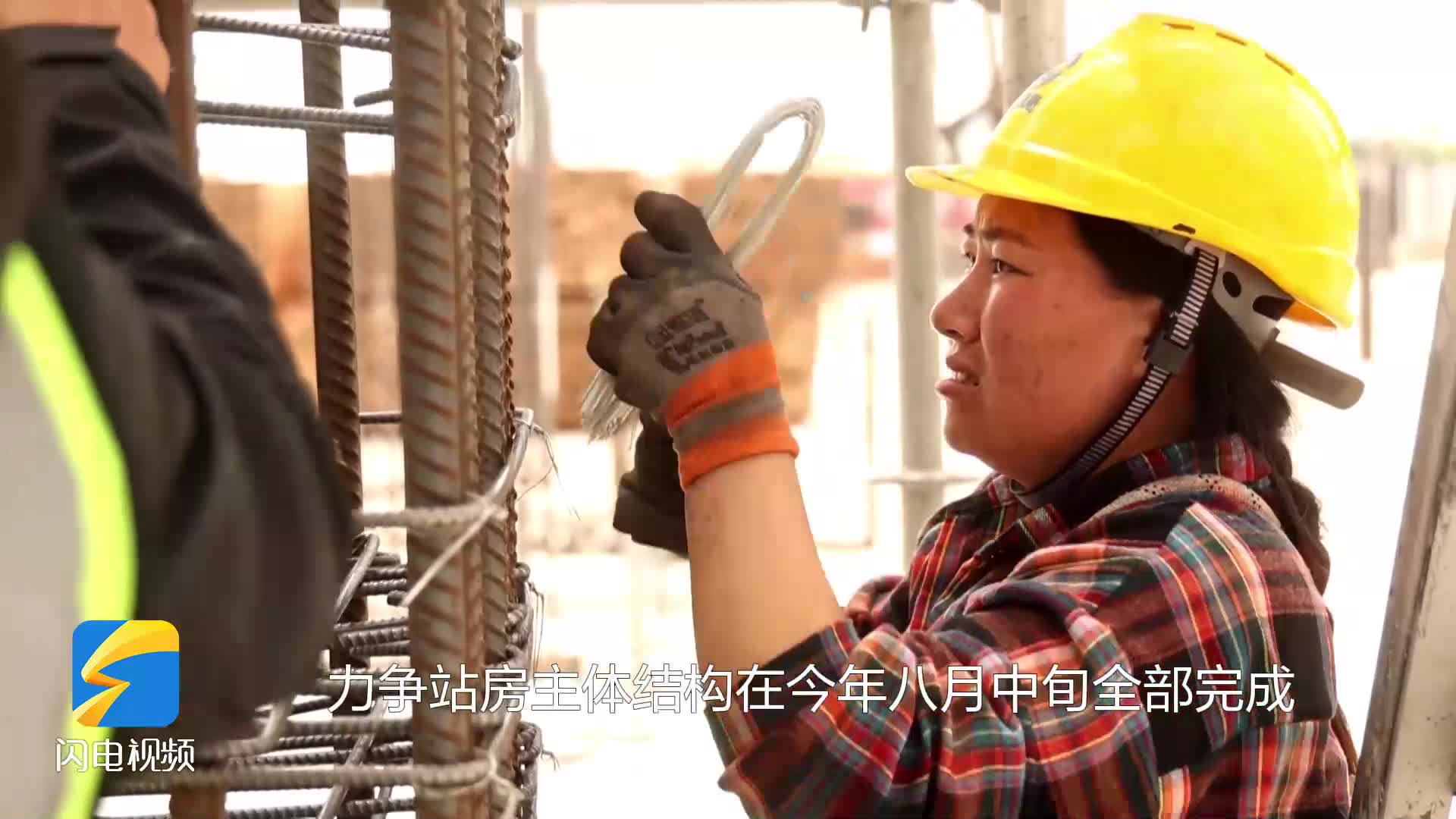 无棣：假期在岗 推进项目建设进度
