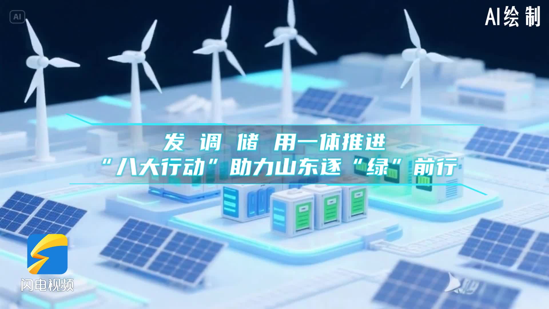 你的新能源“营养套餐”到货！看山东“八大行动”变身彩虹“能源胶囊”
