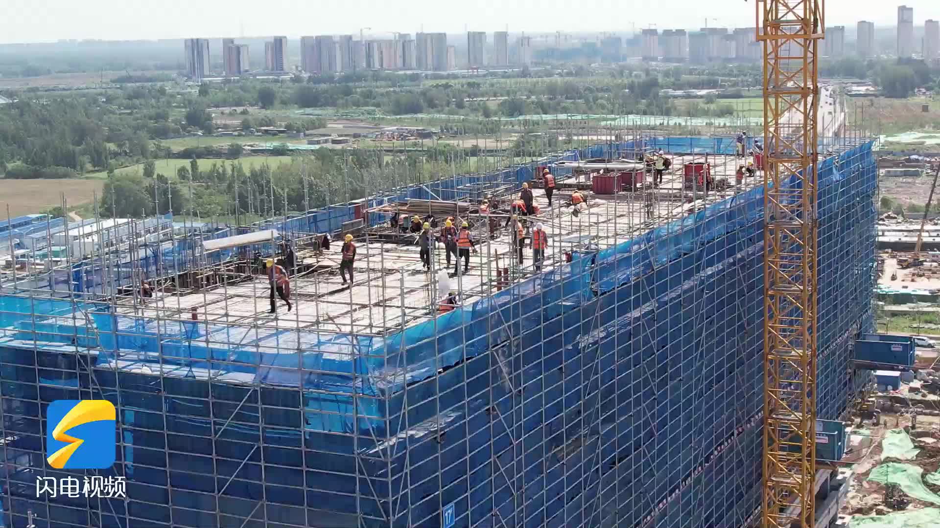 济南起步区：“安居+保租”并进 住宅建设加速推进