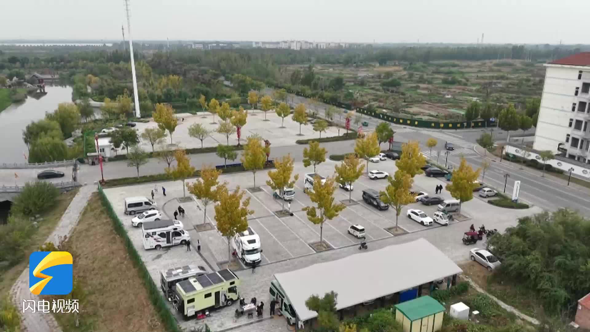 把“家”安在无棣古城 房车车队解锁诗意旅行