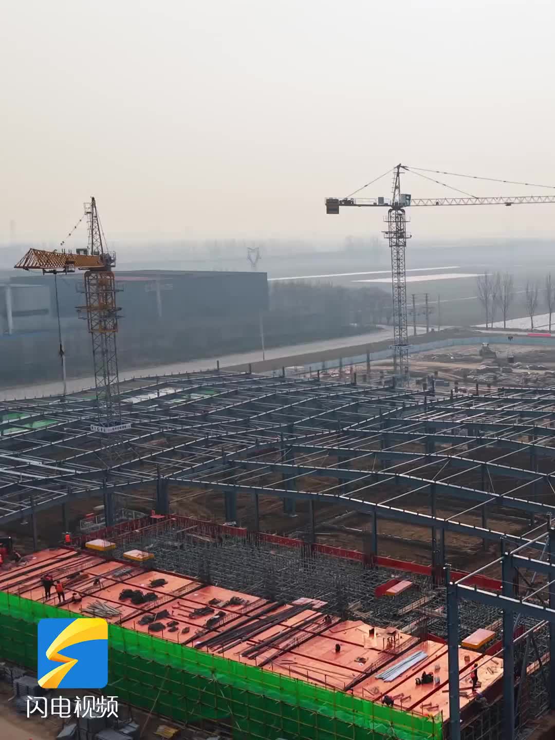 潍坊昌邑：企业生产满弓紧弦 项目建设提速推进