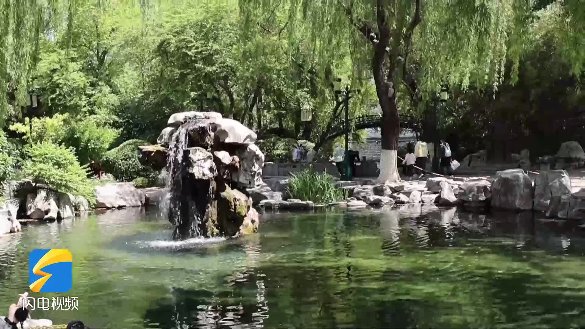 持续喷涌超200天！五龙潭月牙泉上演“不关机”奇迹
