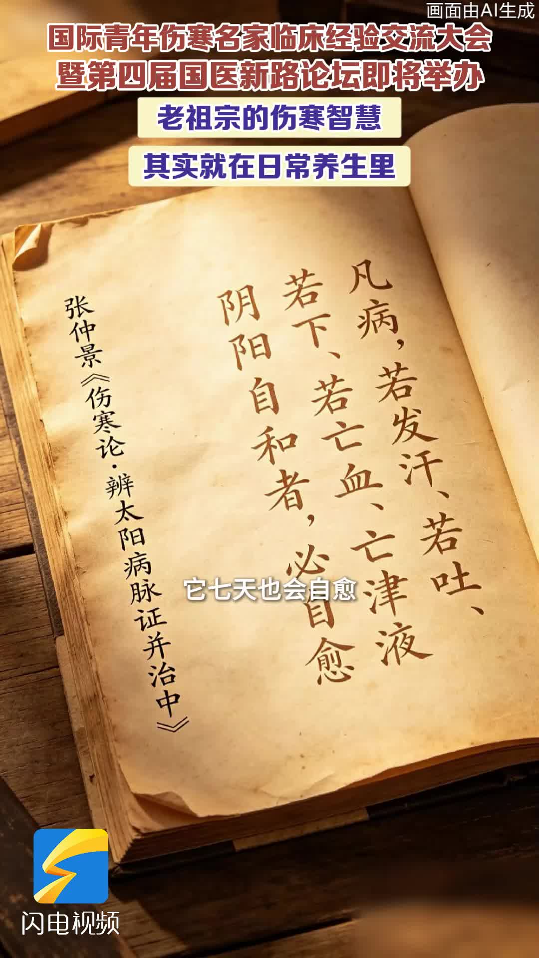 小病不用乱吃药，老祖宗的伤寒智慧，早就点明人体自愈真相！