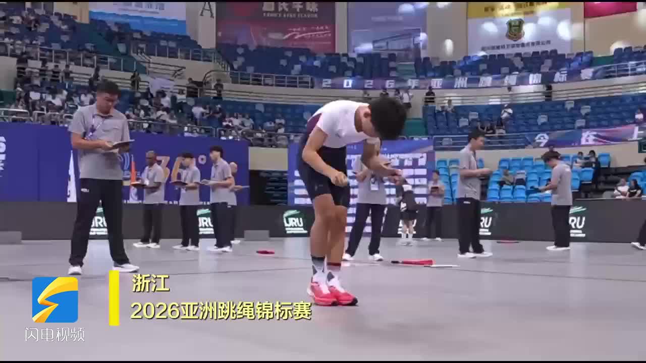 一举打破亚洲纪录 世界纪录 淄博小将孙永炆闪耀亚洲跳绳锦标赛