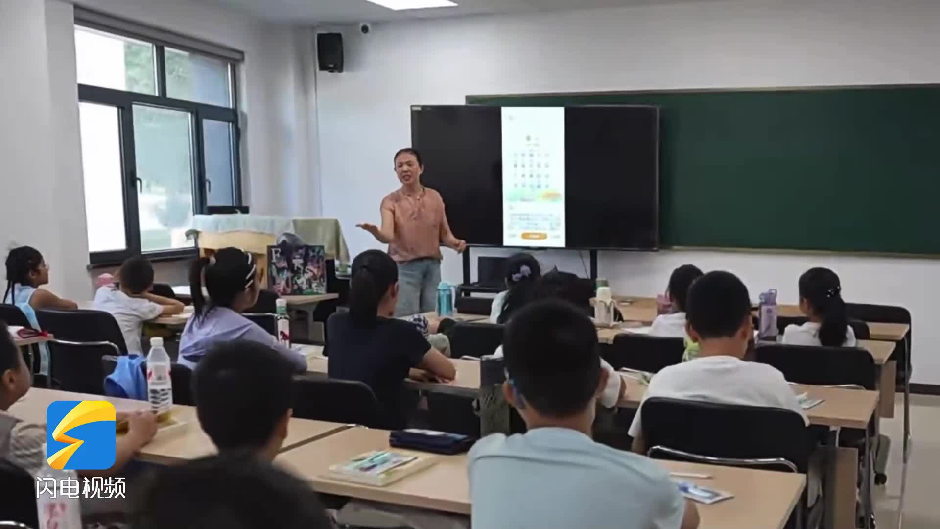 济宁市工人文化宫举办暑期阅读托管公益培训班 为职工子女打造书香假期