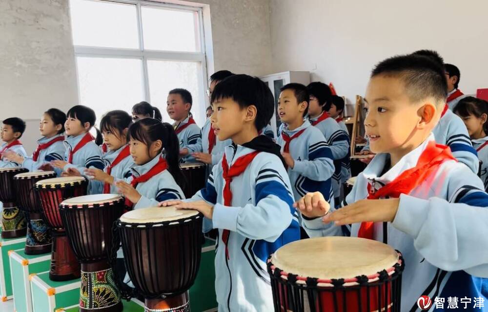 津城街道柳荫小学开展"鼓乐飞扬 风采绽放"活动-智慧宁津