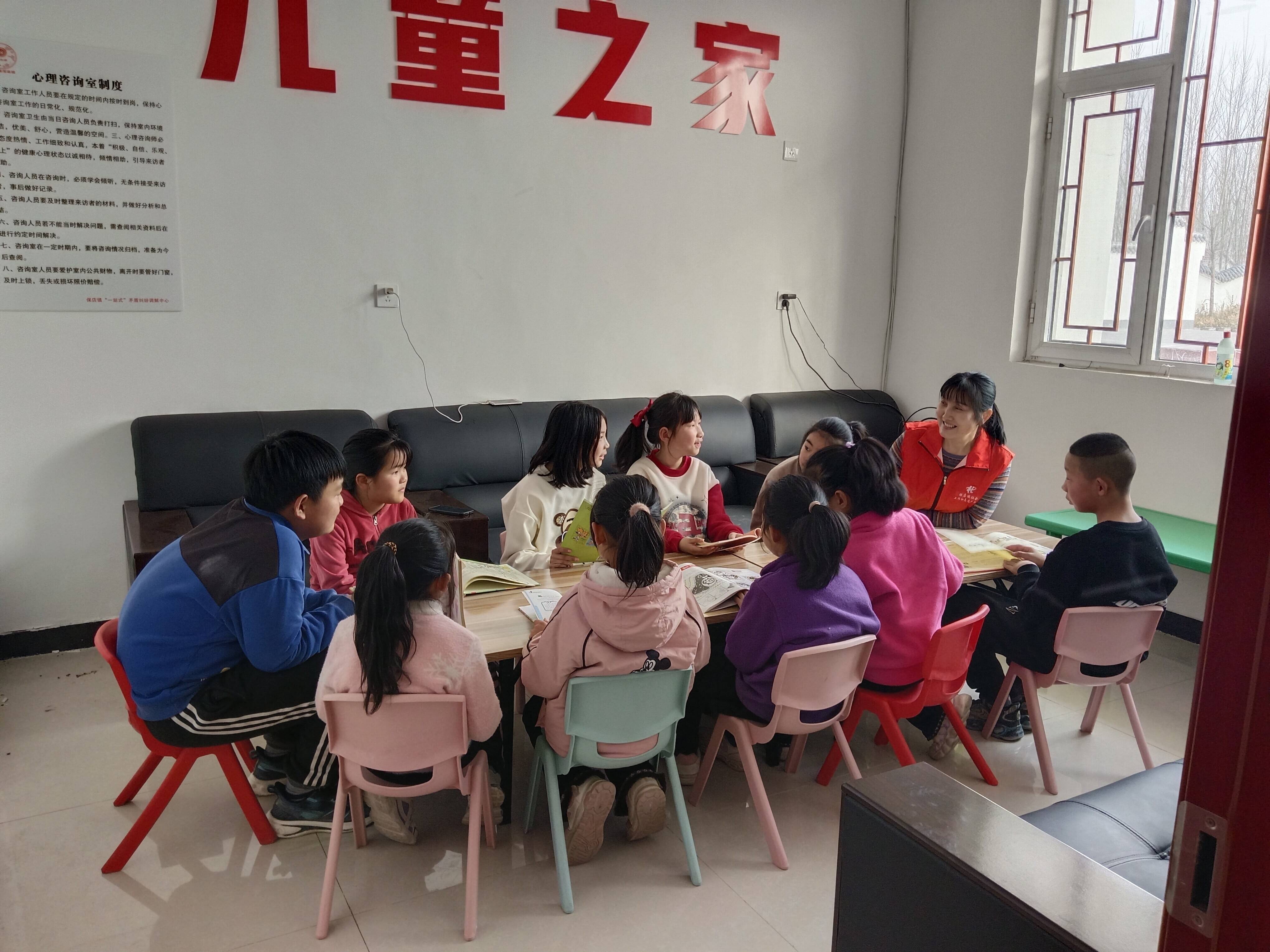 保店镇开展"悦读,悦享,读书伴我成长"留守儿童读书系列活动-智慧宁津