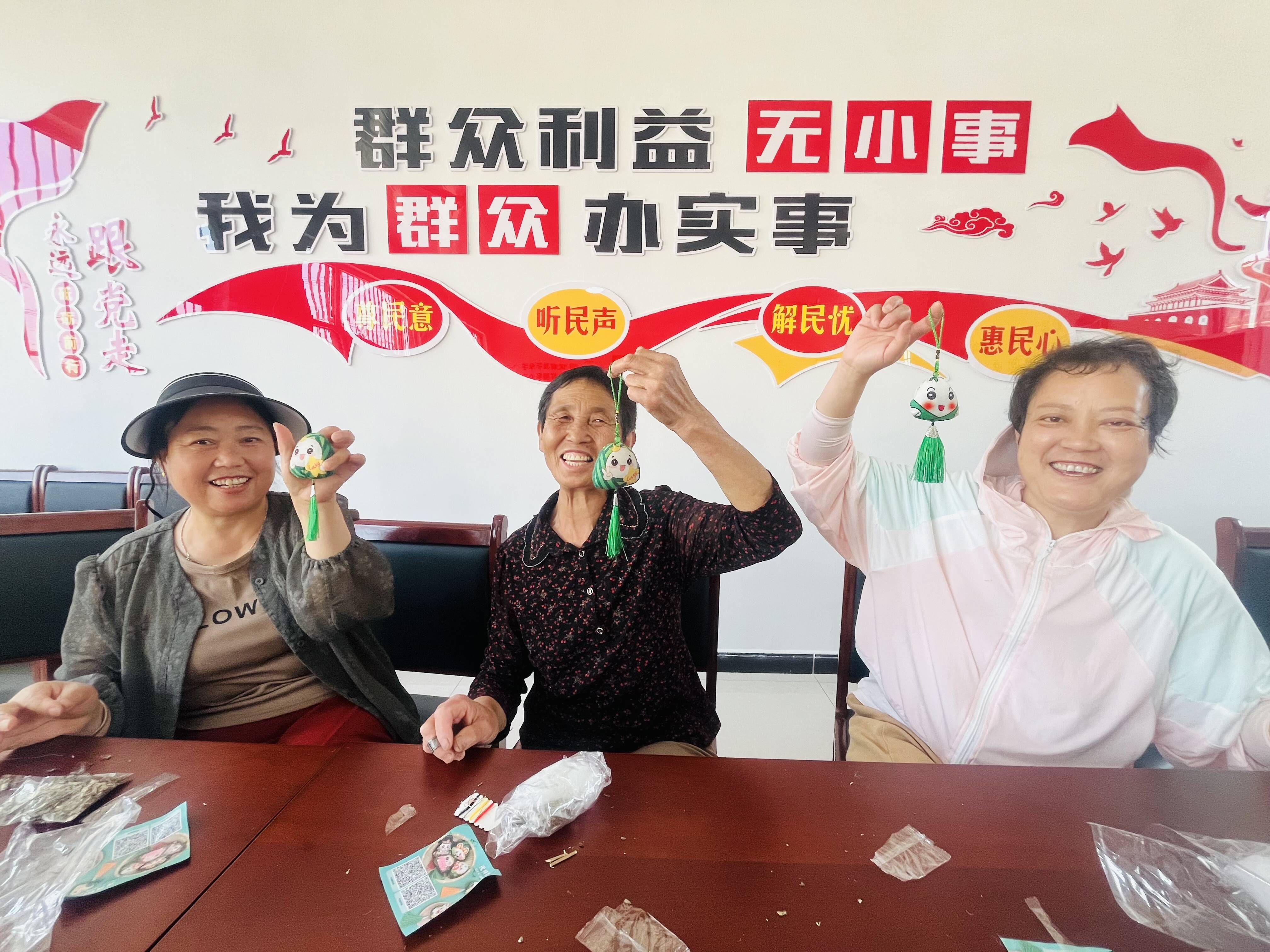 张大庄镇开展"香囊话传承,端午送安康"活动-智慧宁津