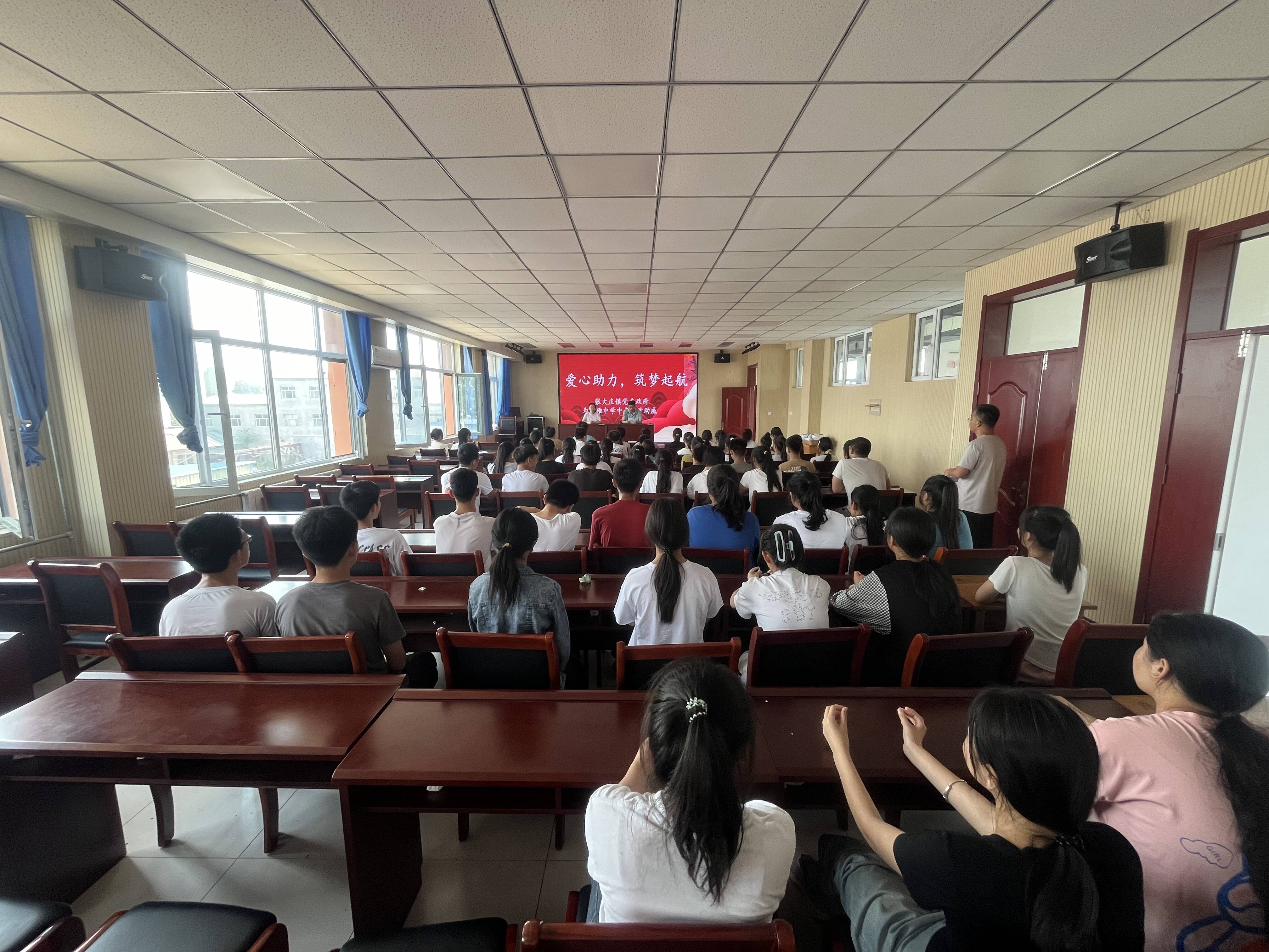 张大庄镇开展"助力中高考 为梦想护航"全环境立德树人活动-智慧宁津