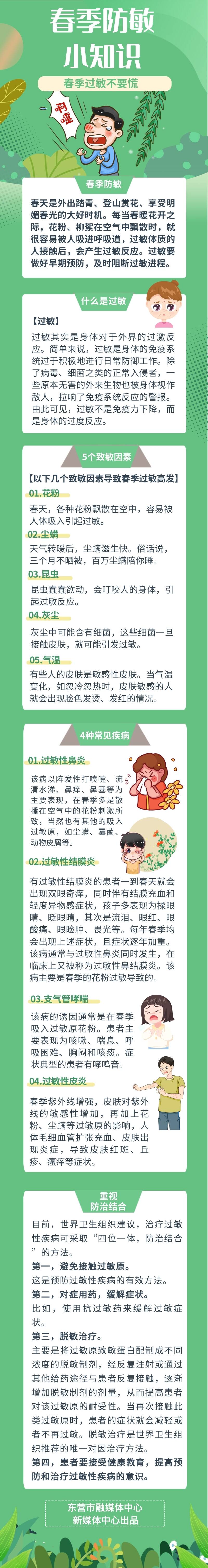 长图赏花踏青正当时这份春季防过敏知识请收好