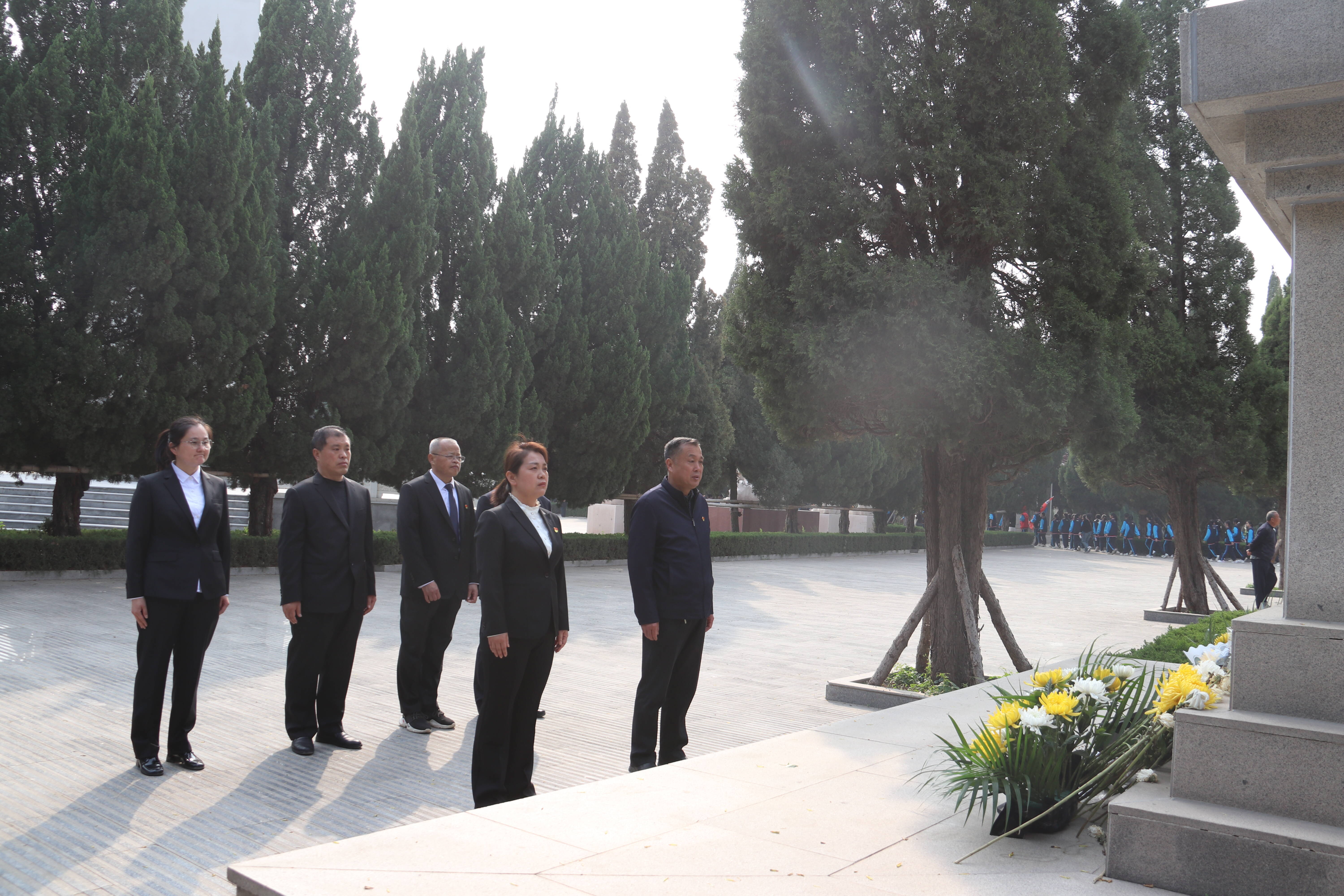 郓城徒步追思祭英烈红色基因永传承