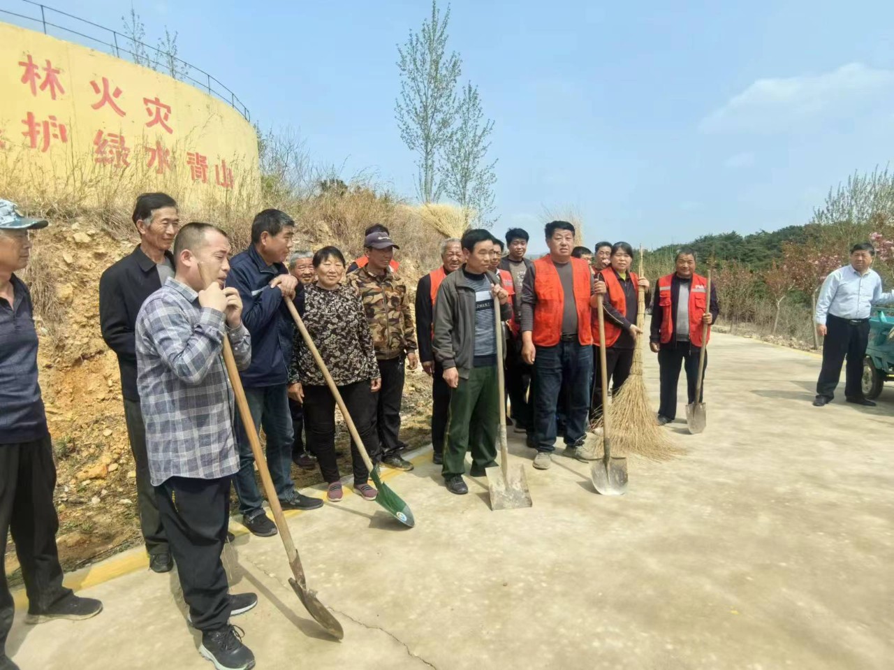 潍坊诸城桃林镇扎实开展森林防灭火应急演练