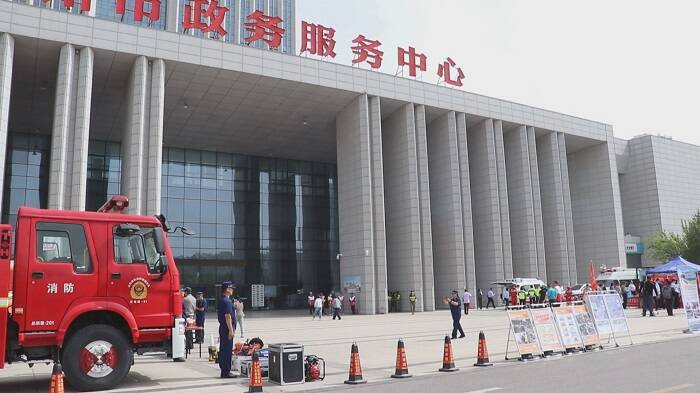 潍坊青州市消防救援大队开展防灾减灾宣传教育活动