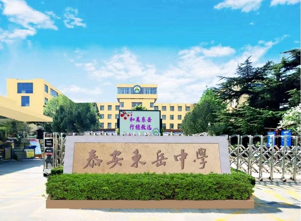 泰安东岳中学四大天王图片