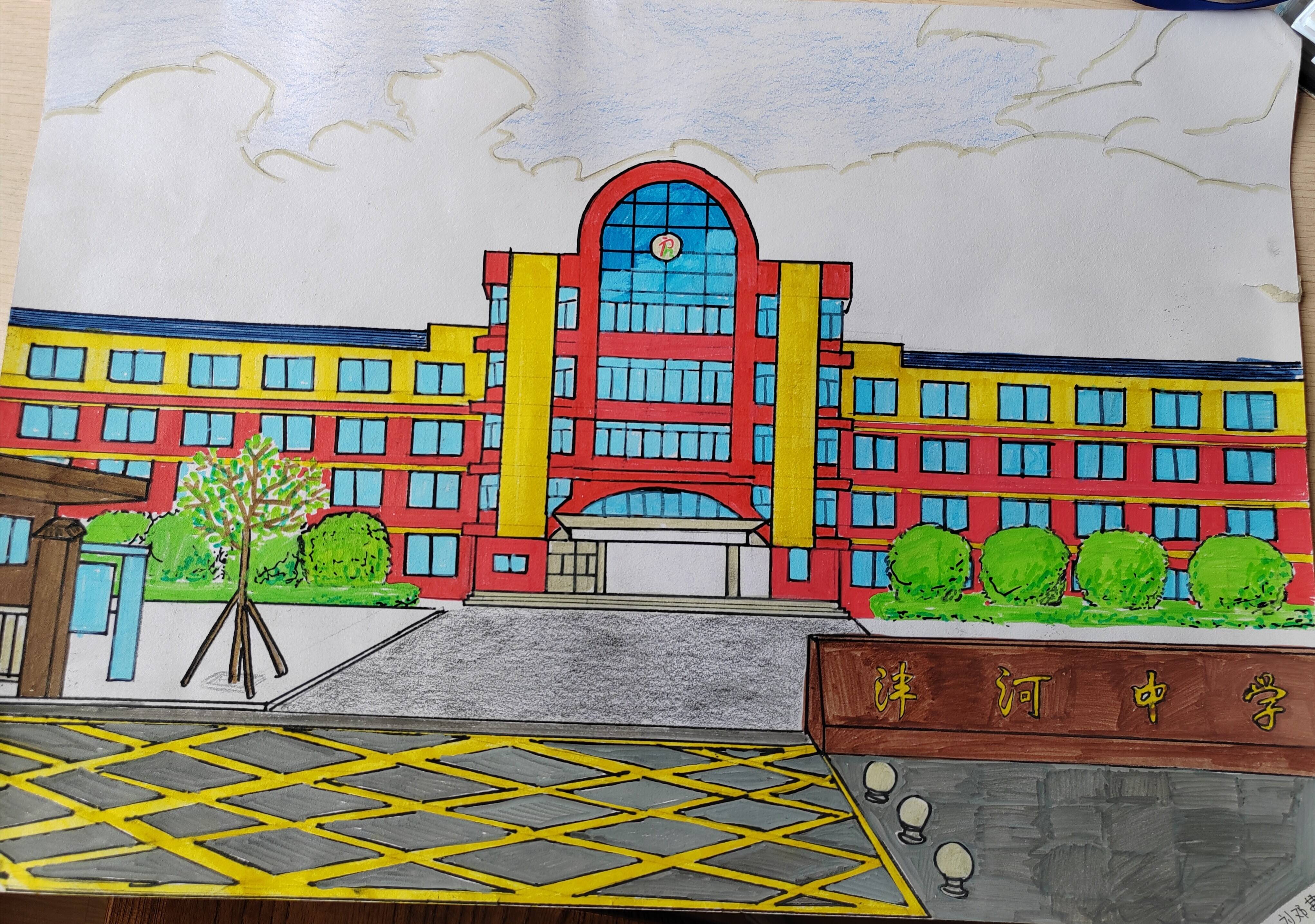 审美素养,加深了对校园文化的理解,也彰显了对学校丰富校园文化的热爱