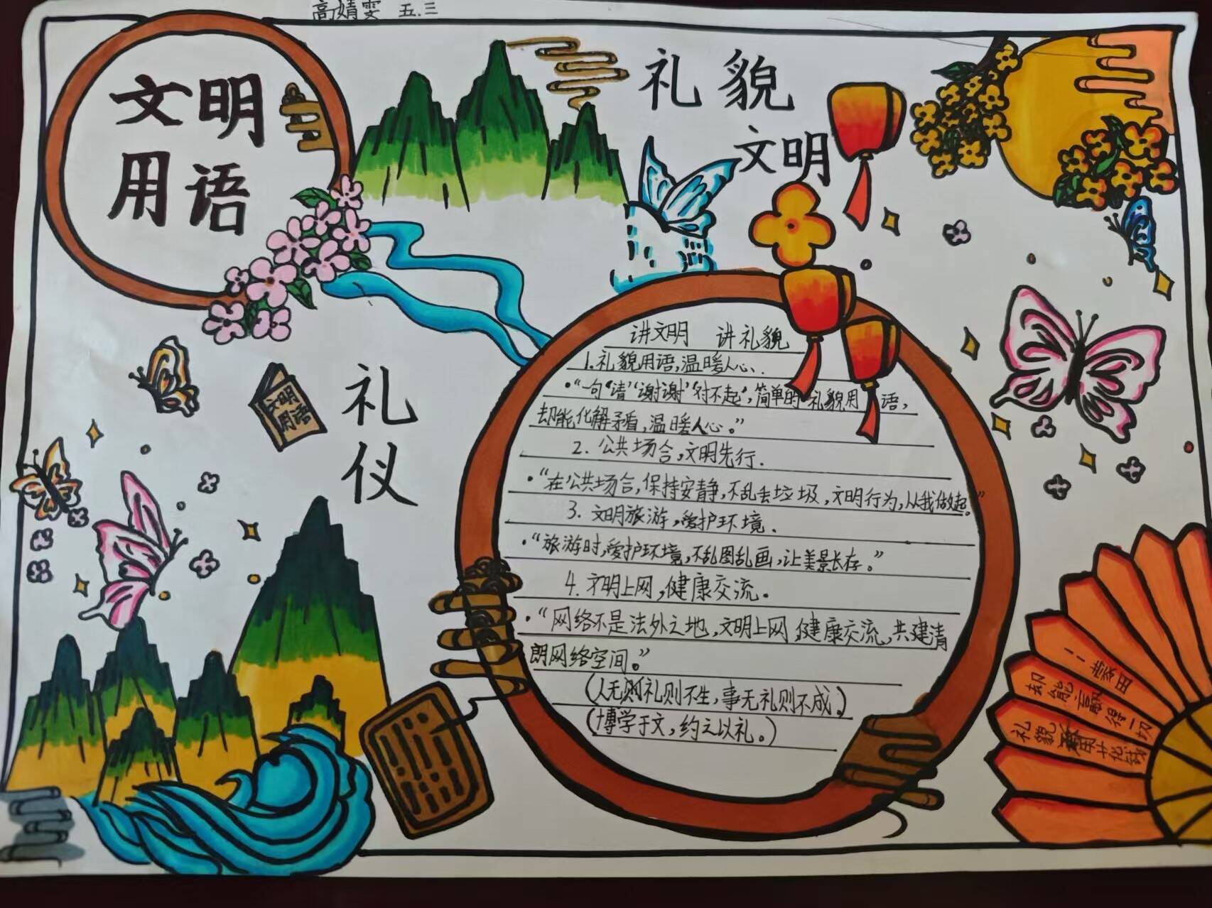 文明记心间 礼仪伴我行