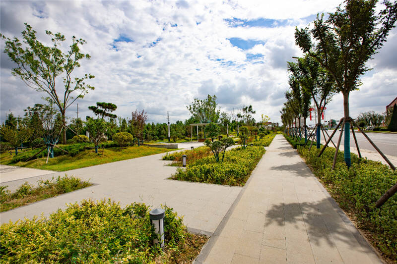 打卡家附近的公园丨走进庆云县迎祥公园