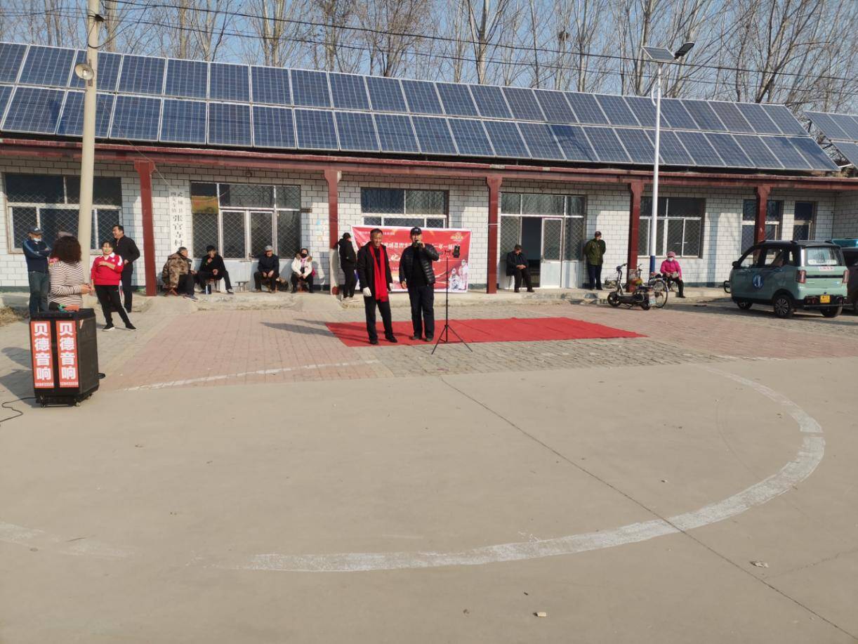 武城县四女寺镇一村一年一场戏文化惠民演出活动走进张官寺黄河大集