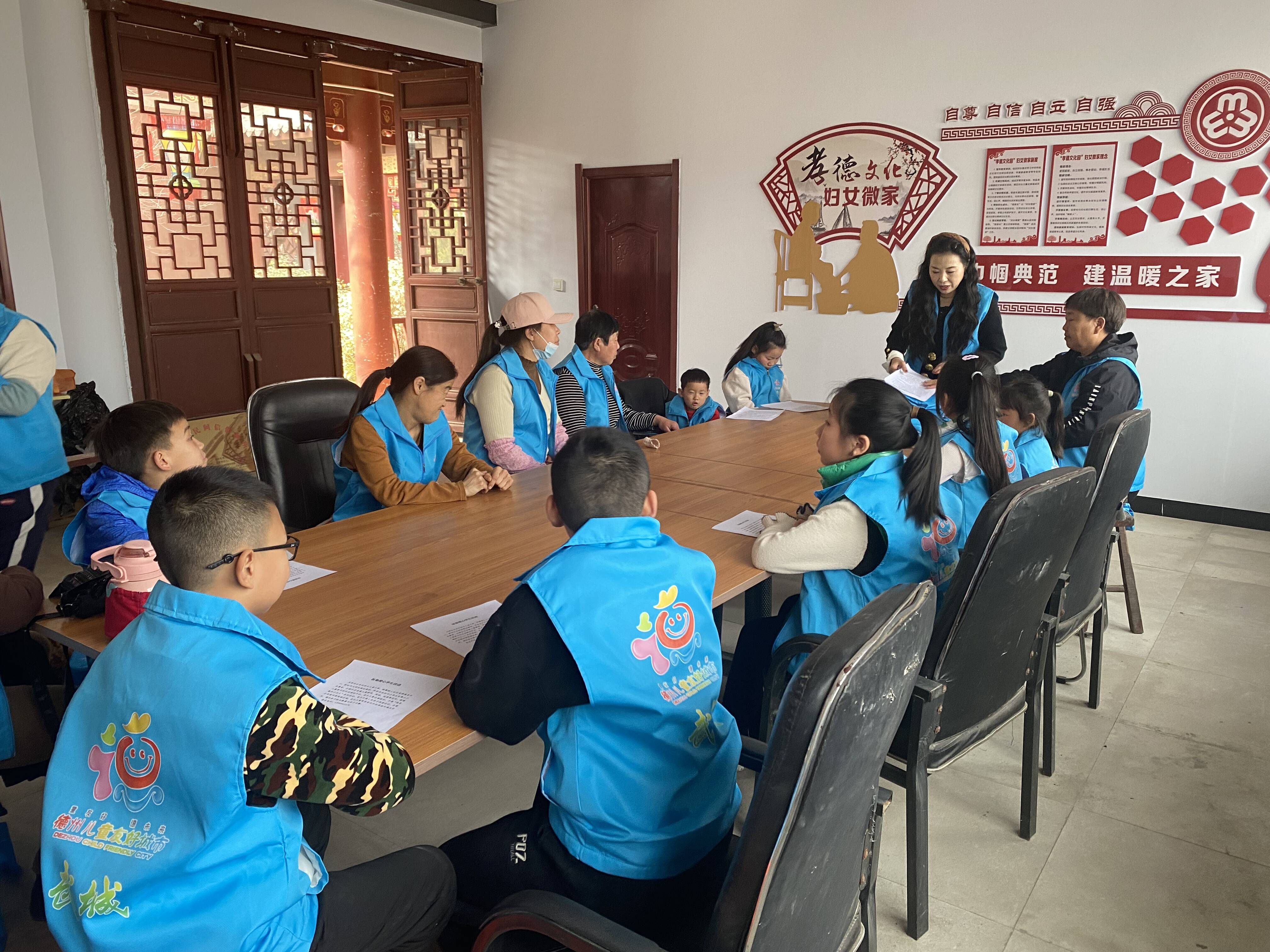 武城县四女寺镇图书馆分馆阅无限向未来悦读家乡主题阅读活动