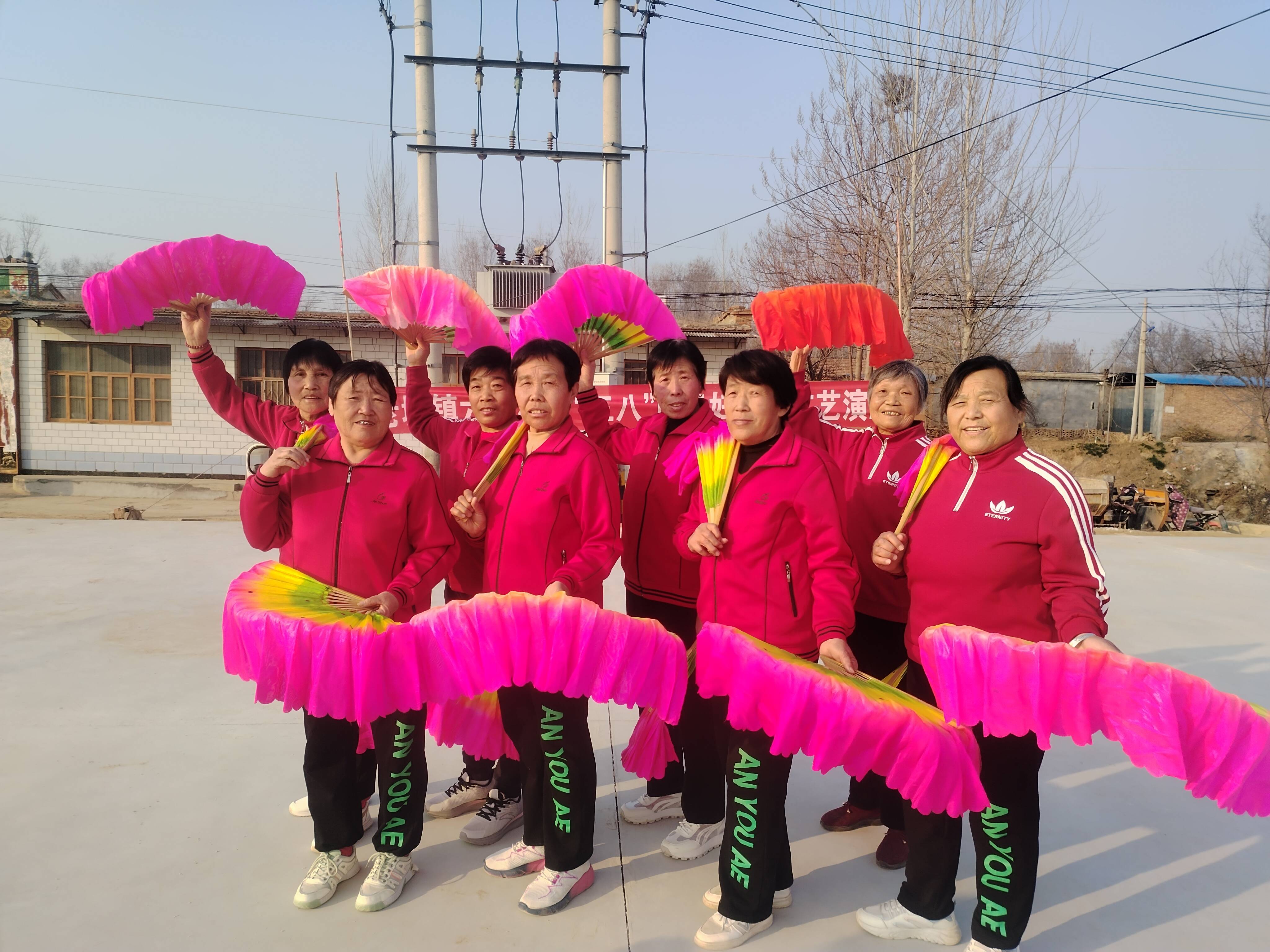 ​武城县老城镇组织开展庆"三八"国际妇女节文艺演出活动