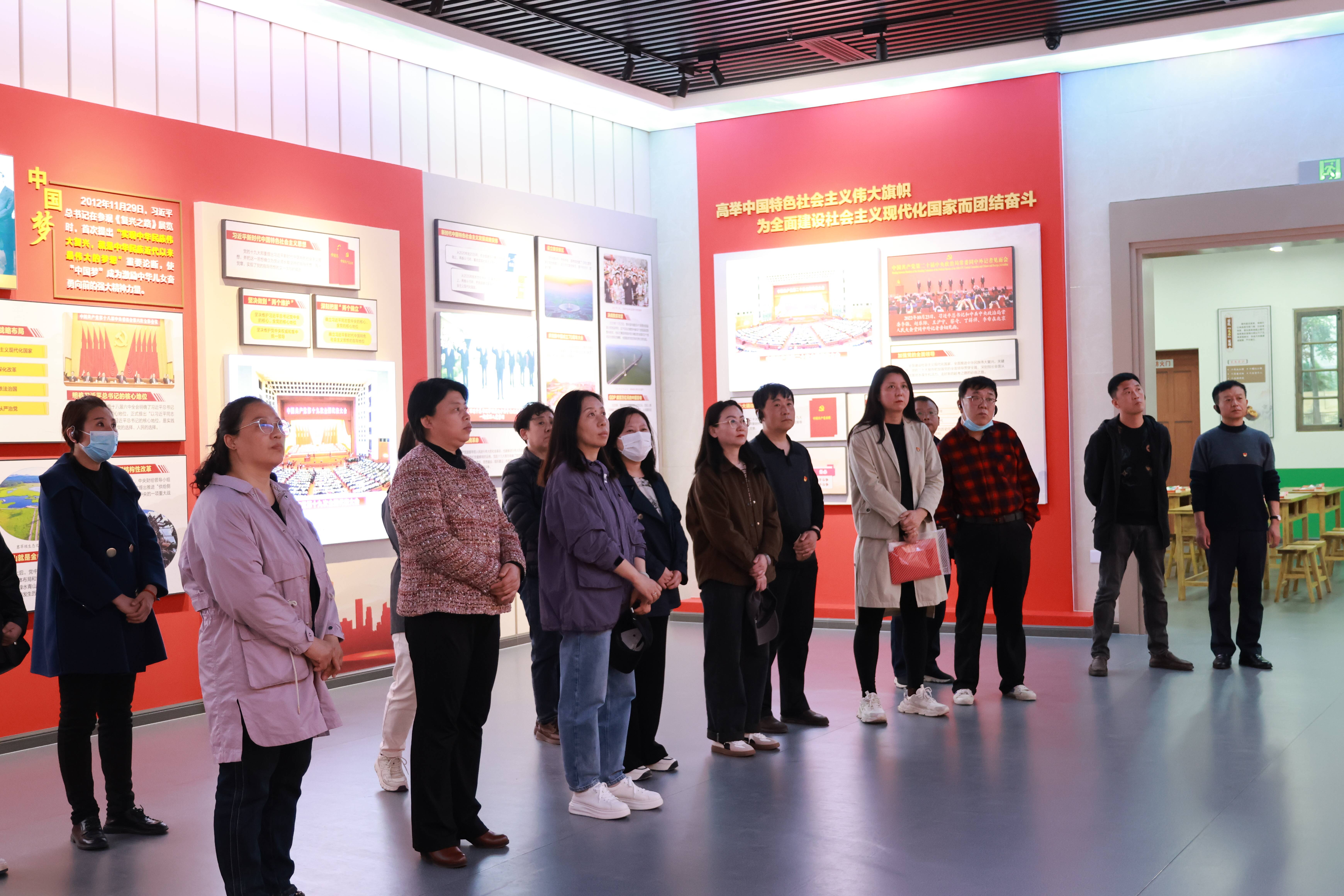 德城区残联组织全体党员干部参观德州市廉洁教育馆