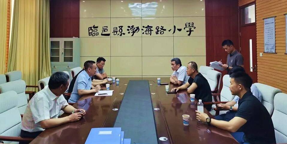 临邑县实验中学,林子镇中心幼儿园以及临邑县职业中专8所学校进行实地