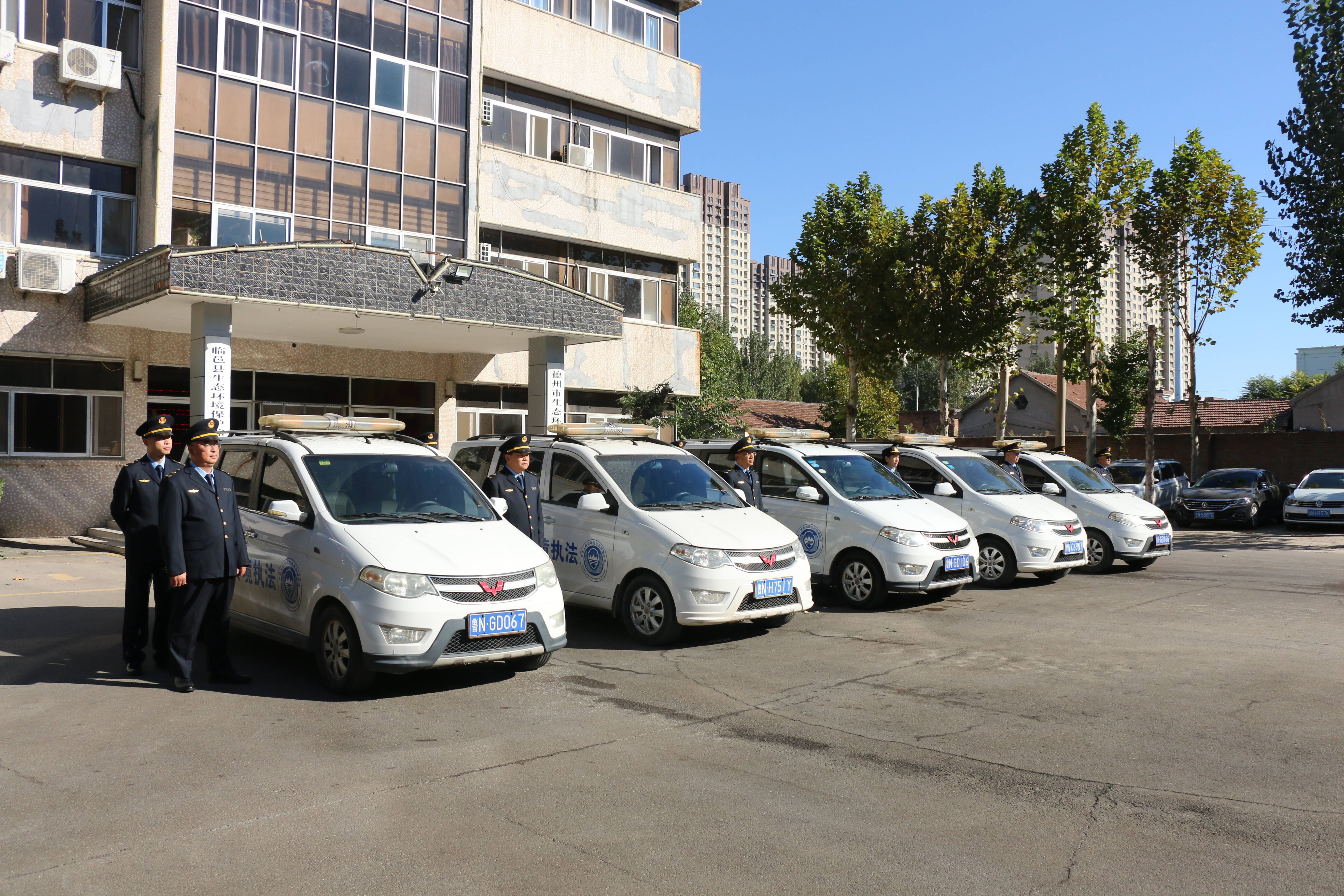 德州市生态环境局临邑分局开展队列训练彰显铁军风采