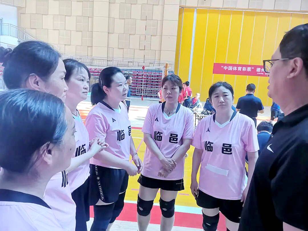 临邑县代表队荣获德州市第十四届全民健身运动会气排球比赛女子组冠军