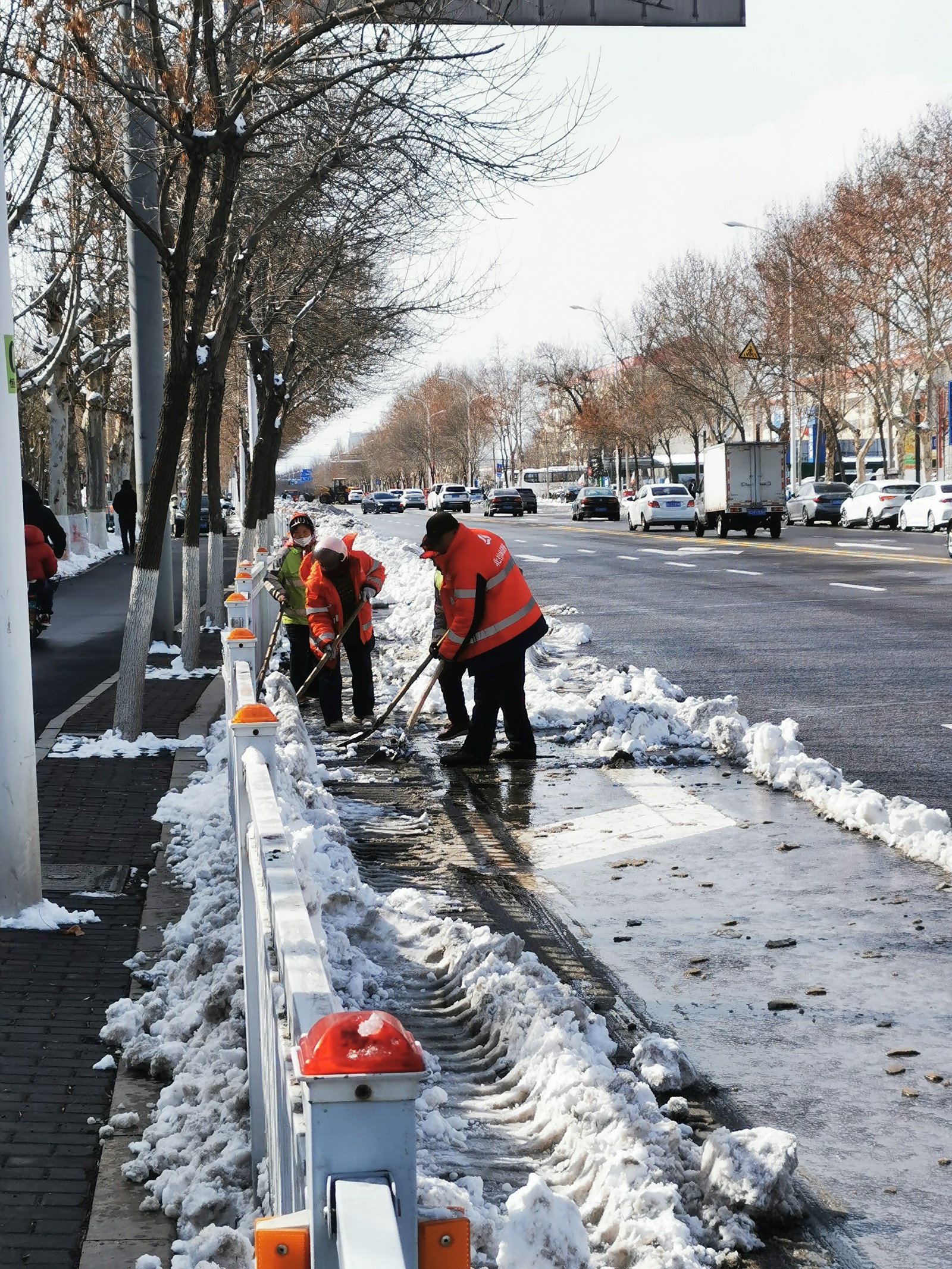 淄博市周村区市政环卫服务中心路见本色为扮玩保驾护航