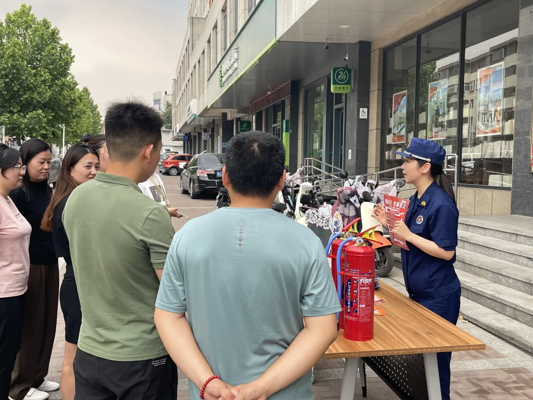 淄博淄川:粽叶飘香迎端午 消防安全进社区