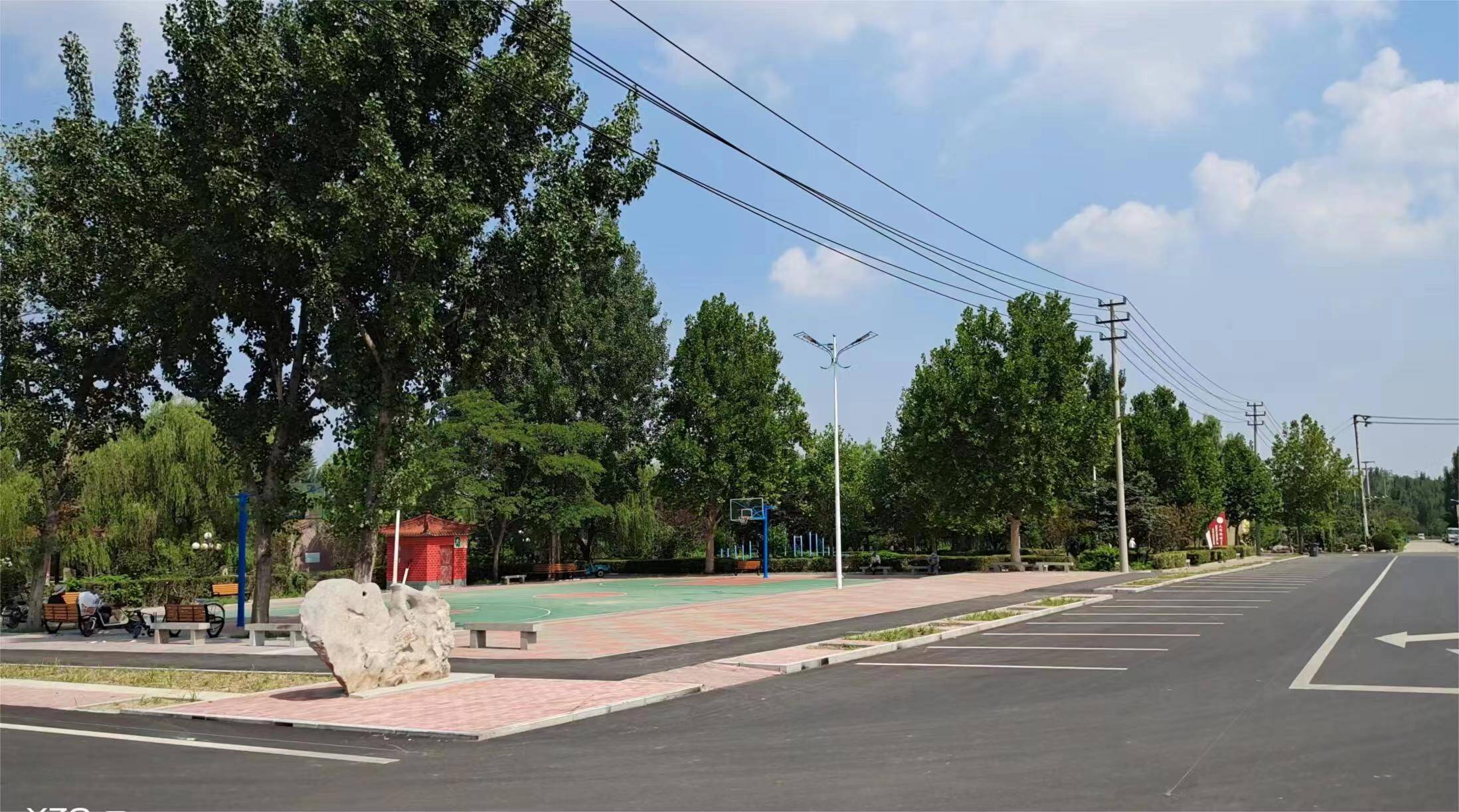 淄博市淄川区罗村镇大窎桥村人居环境再提升美丽乡村换新颜