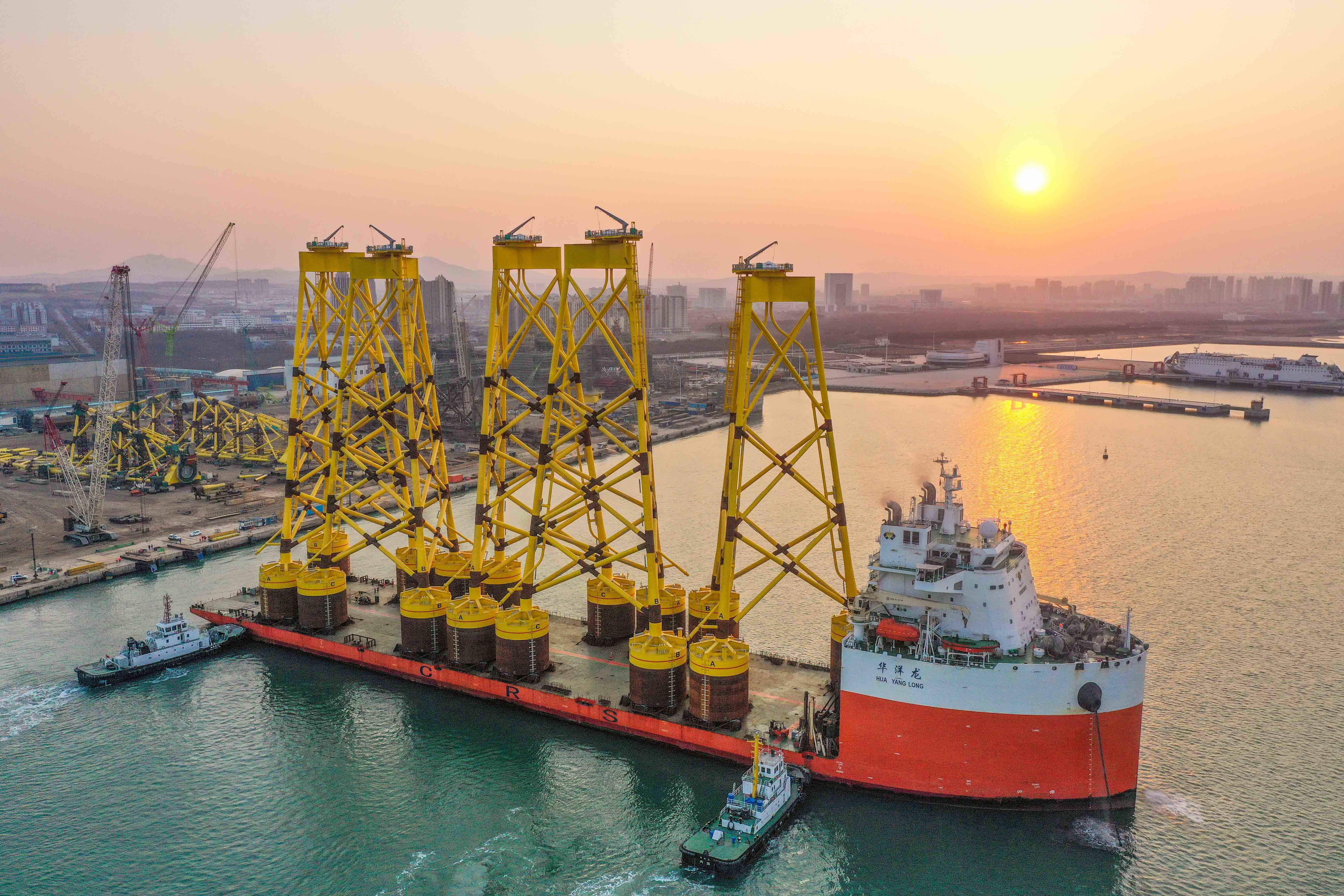 烟台市蓬莱区全力扶持骨干企业发展奋力建设中国海上风电国际母港借风