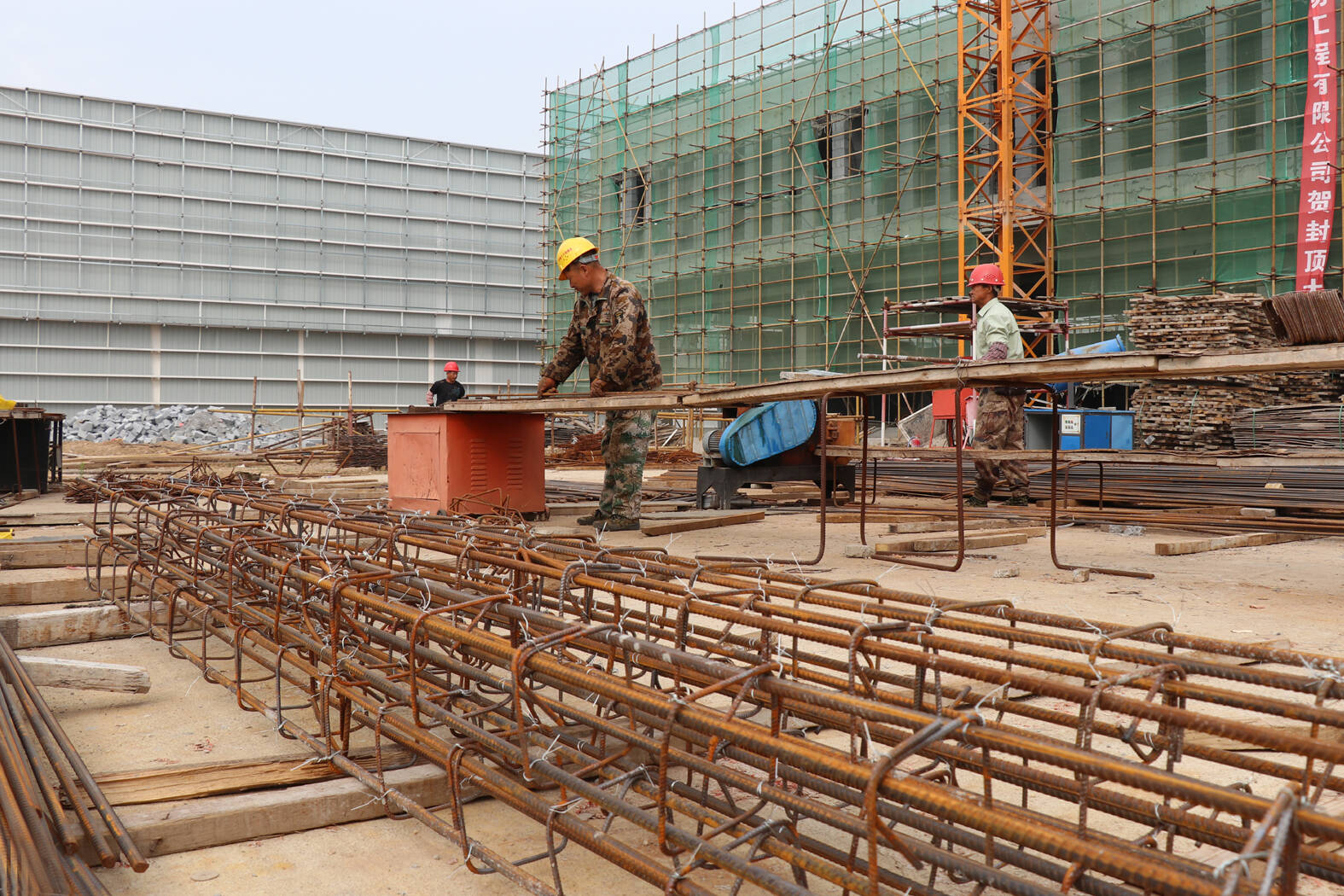 招远市毕郭镇跑出项目建设加速度