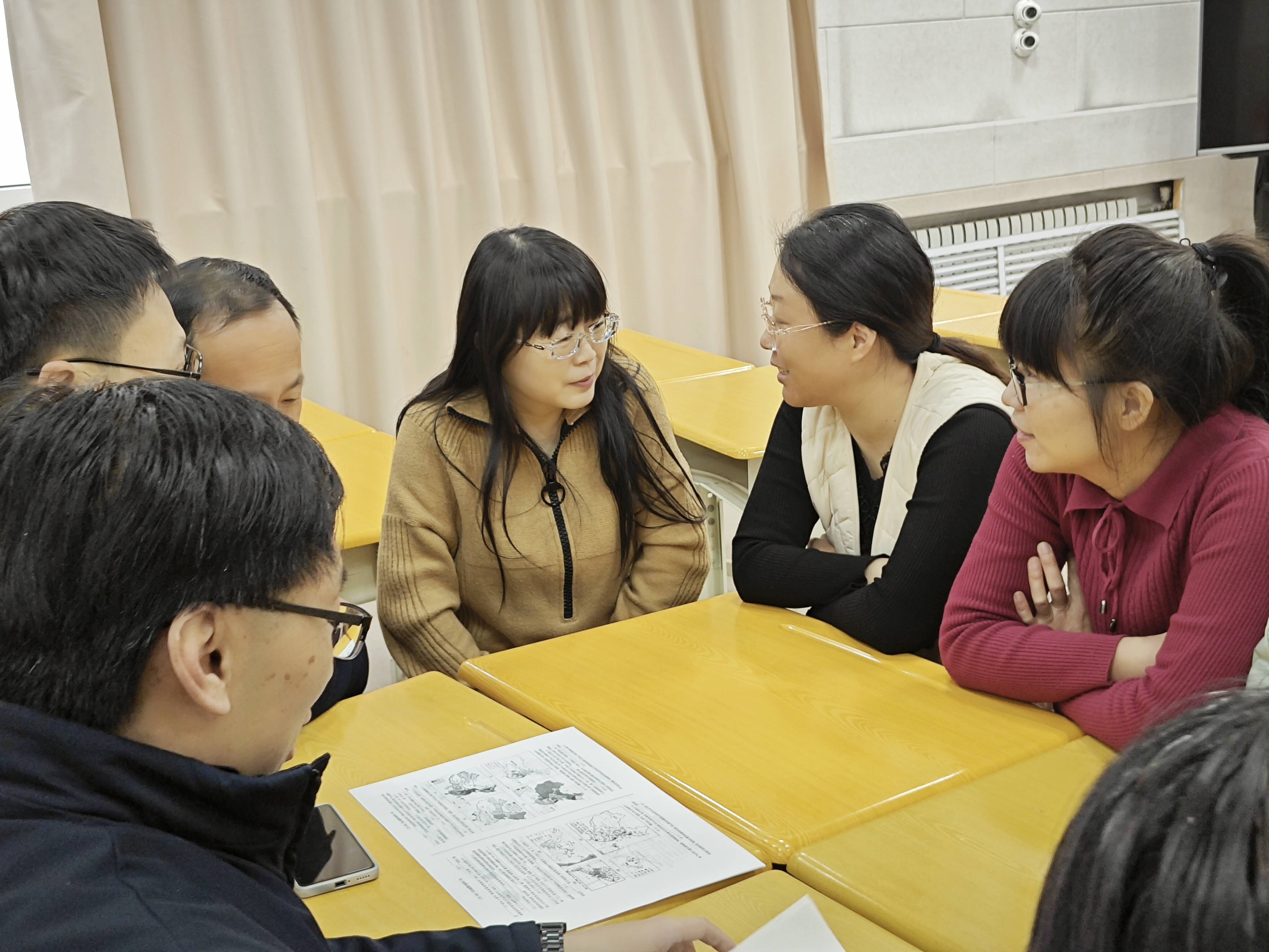 招远市魁星路中学开展班主任专业化管理水平教育活动