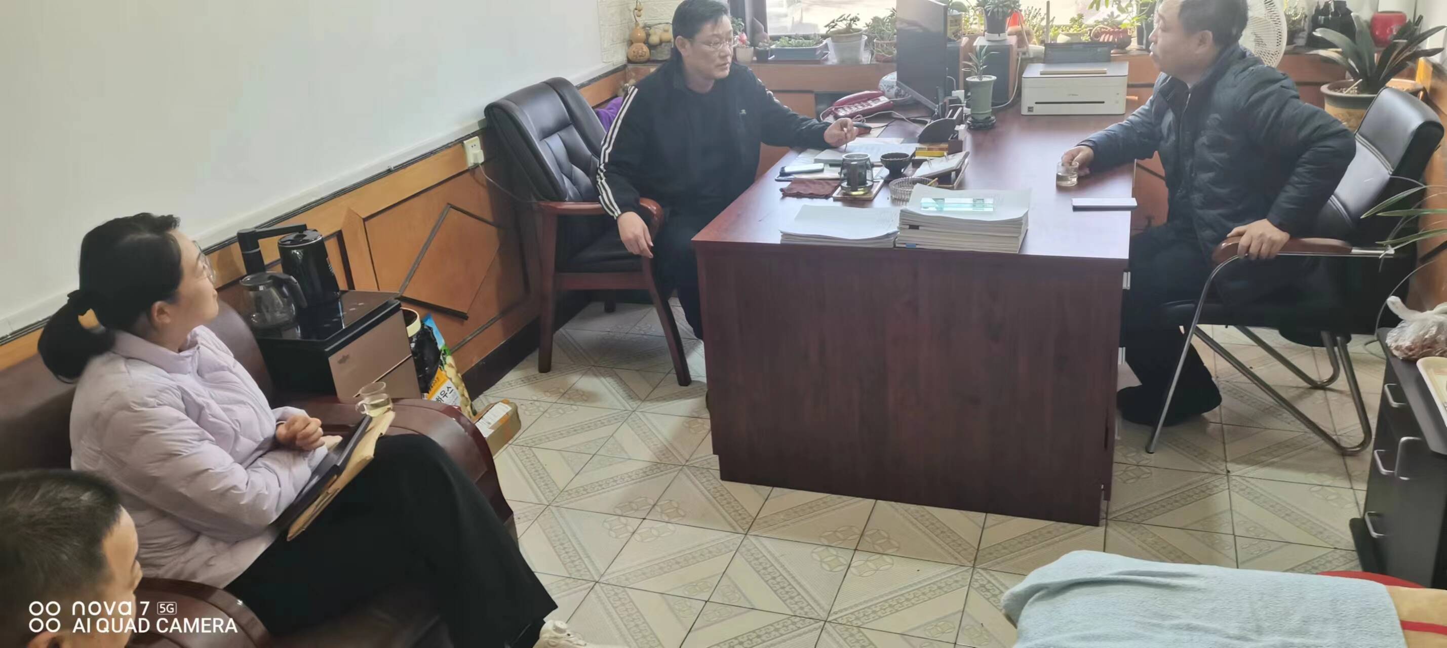 招远市齐山镇积极开展企业大走访助力优化营商环境