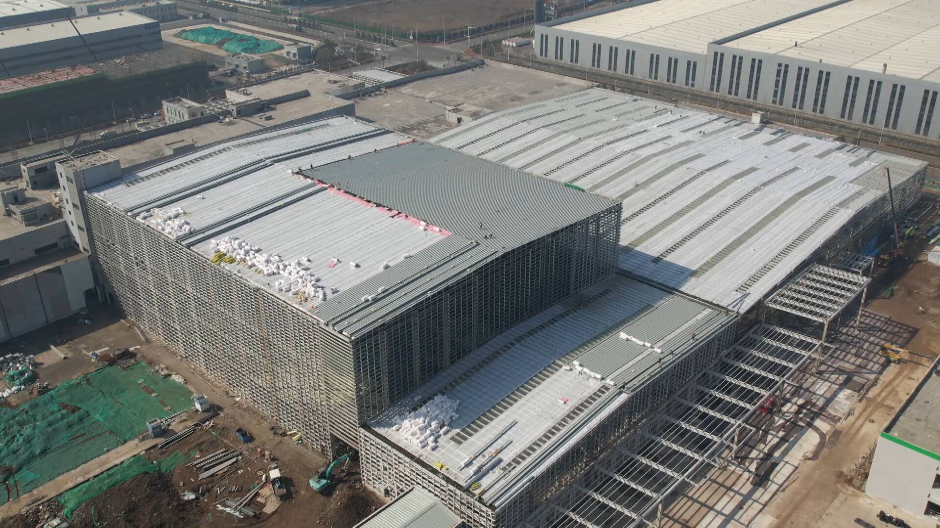 上合示范区尼得科全球电器产业园项目一期力争今年6月交付使用