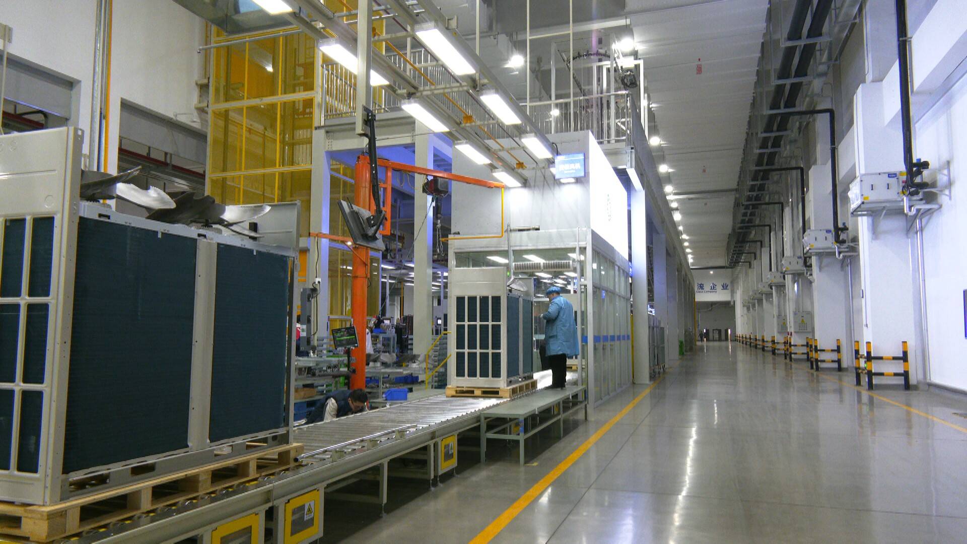 海尔胶州中央空调互联工厂试运行 打造年产值超20亿元"智造"新标杆