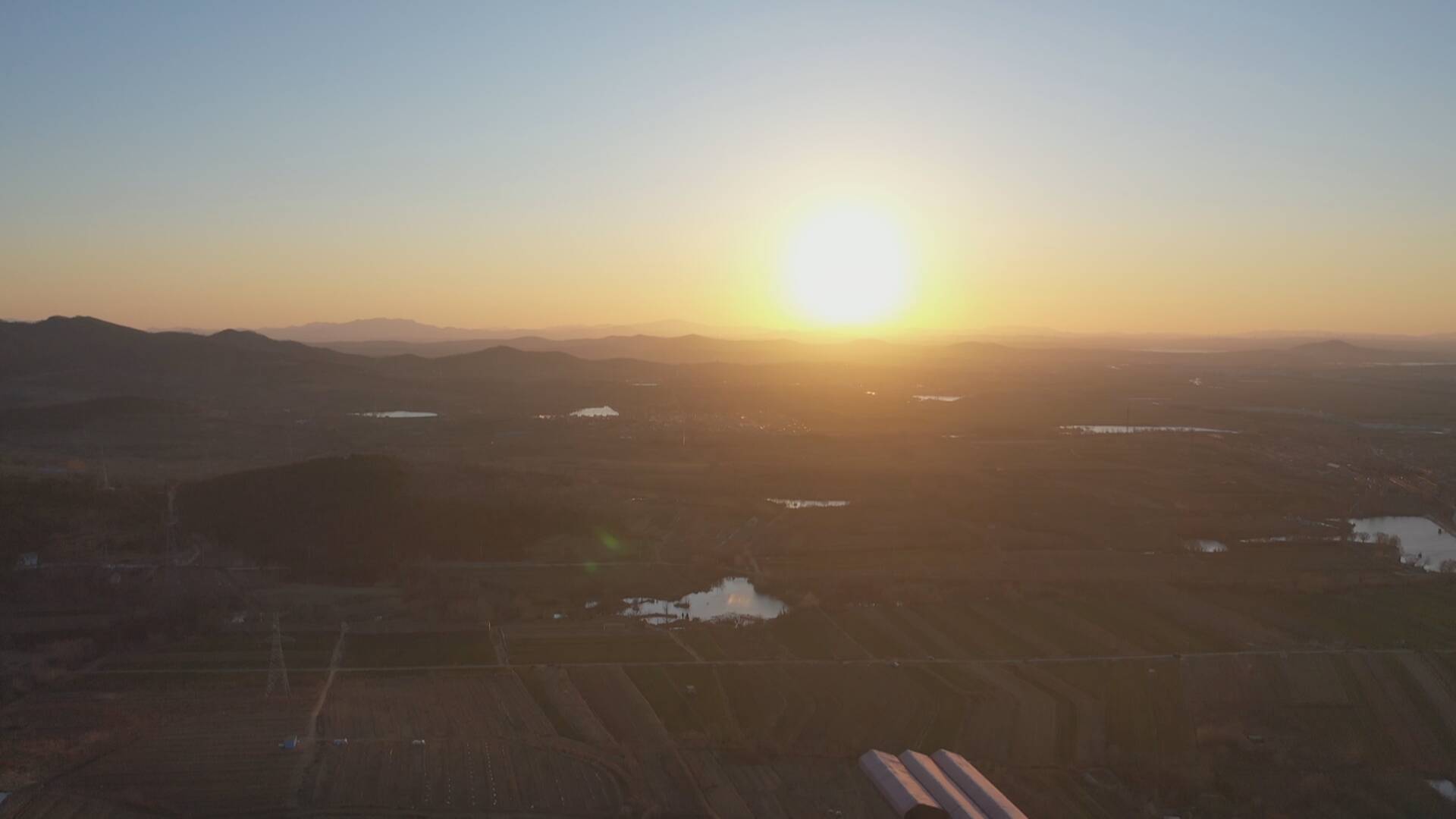 威海市文登区今日春分日出旸谷
