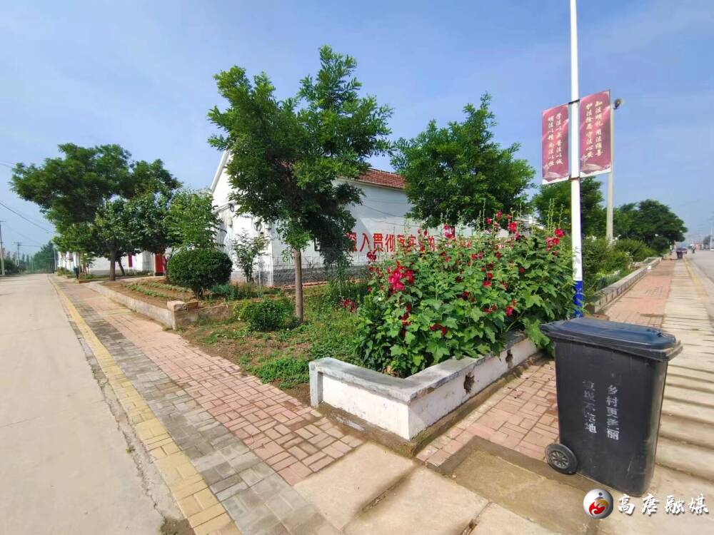 高唐县固河镇一宅变多园让农村颜值靓起来