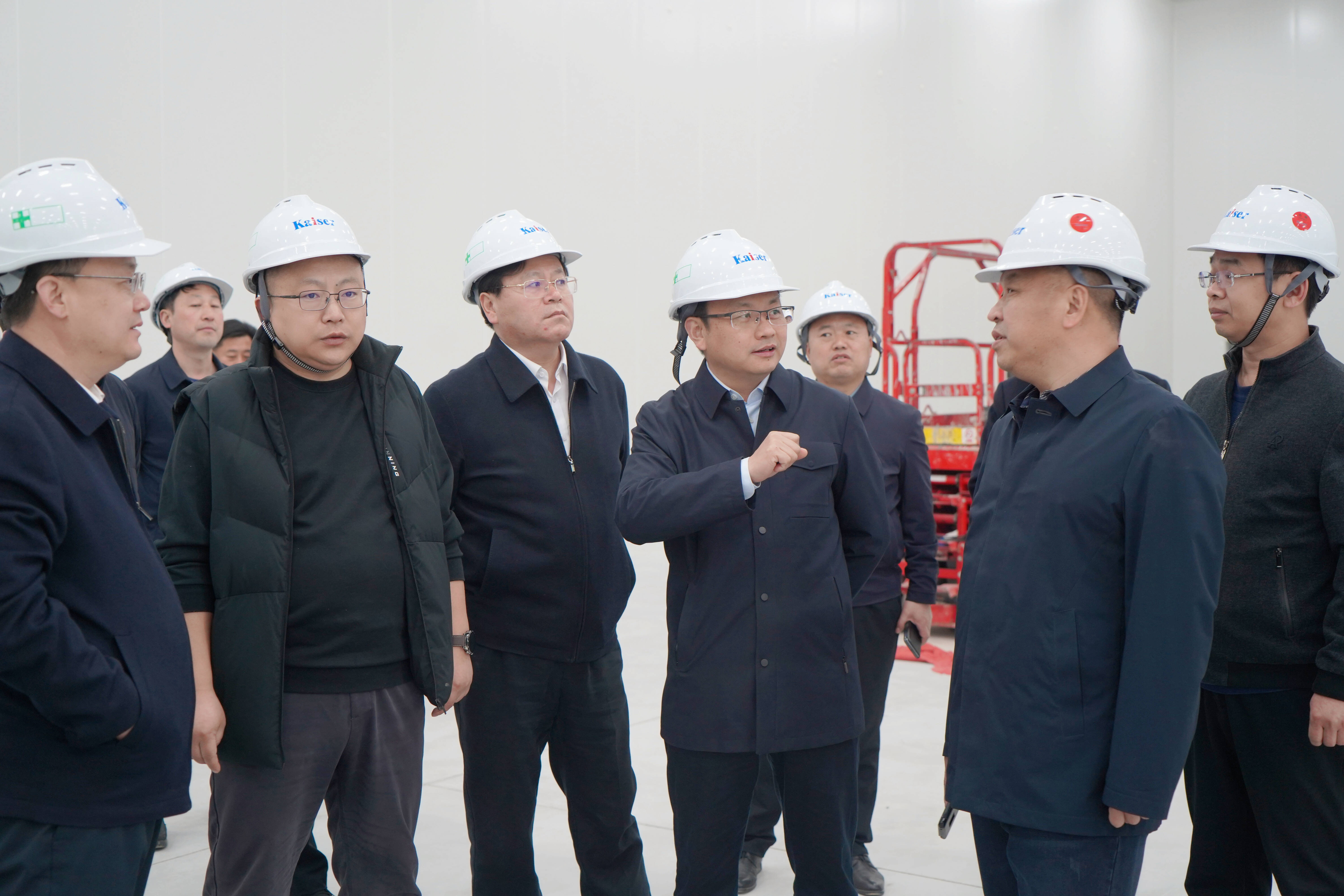 张云生调研重点项目建设情况